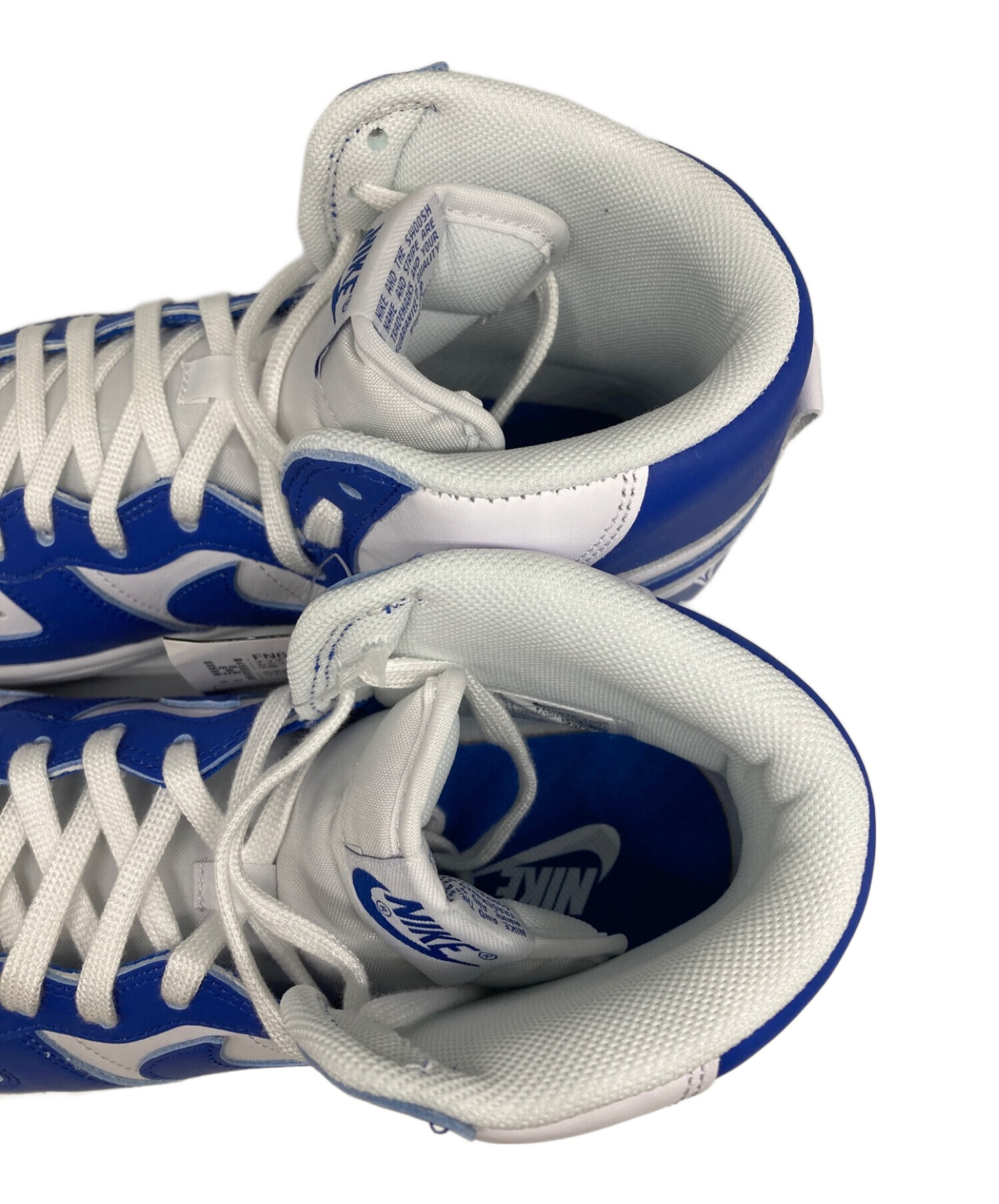 中古・古着通販】NIKE (ナイキ) TERMINATOR HIGH WHITE ブルー 
