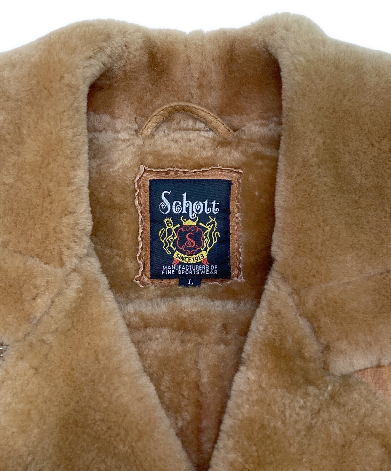 中古・古着通販】Schott (ショット) ムートンダブルライダース