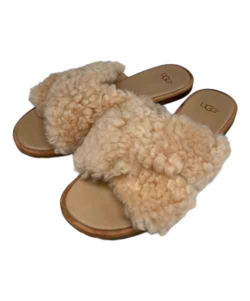 ☆未使用☆UGG×Teva コラボ ムートン ボア サンダル 25cm 中古・古着通販】UGG (アグ) ボアサンダル ベージュ サイズ:25cm
