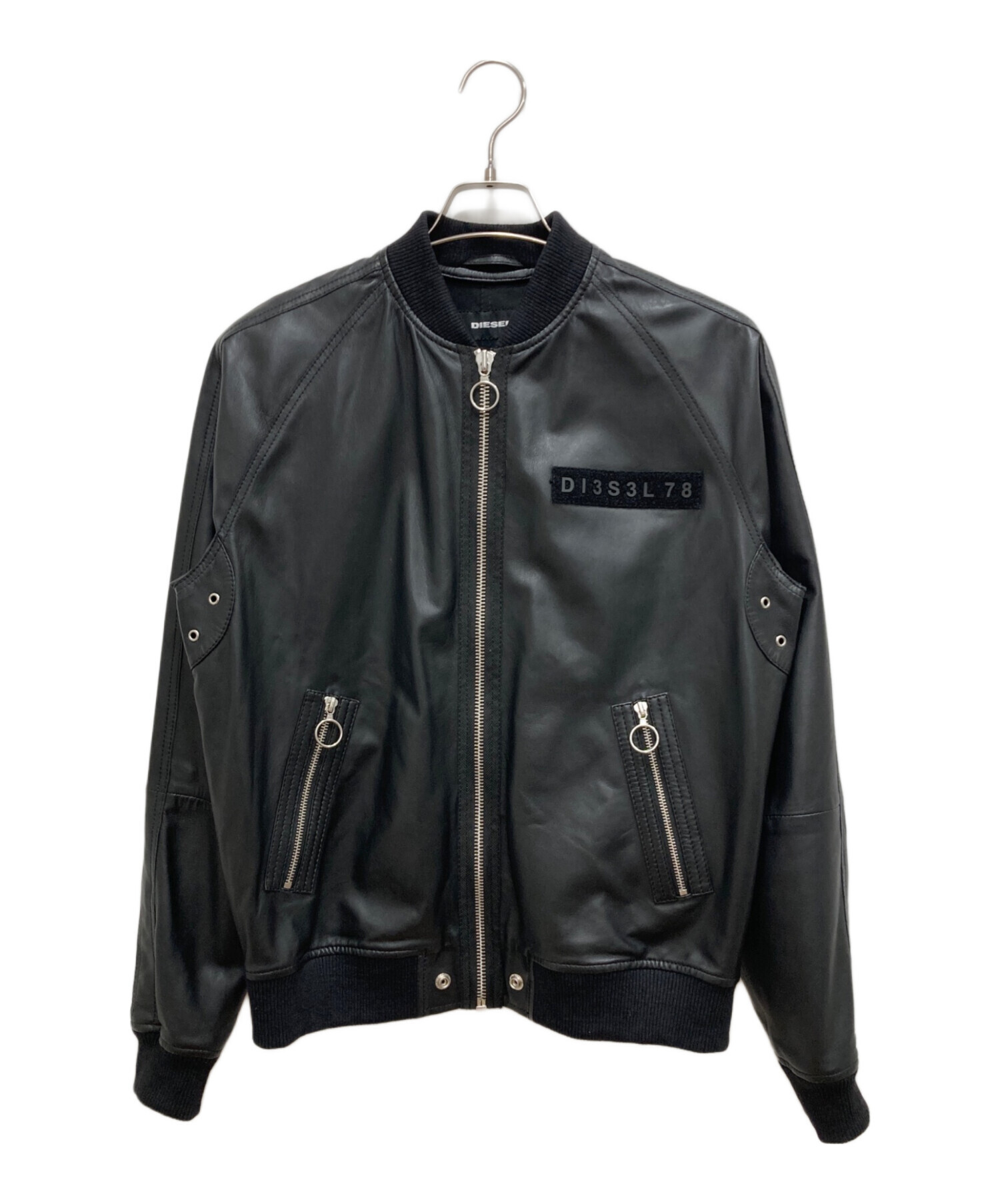 中古・古着通販】DIESEL (ディーゼル) シープレザージャケット 中古・古着通販】DIESEL (ディーゼル) シープレザージャケット