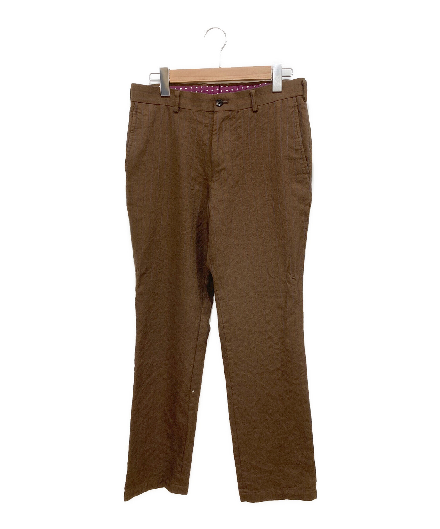 H775◾️コムデギャルソンオム　ストレートパンツ 中古・古着通販】COMME des GARCONS HOMME (コムデギャルソン オム