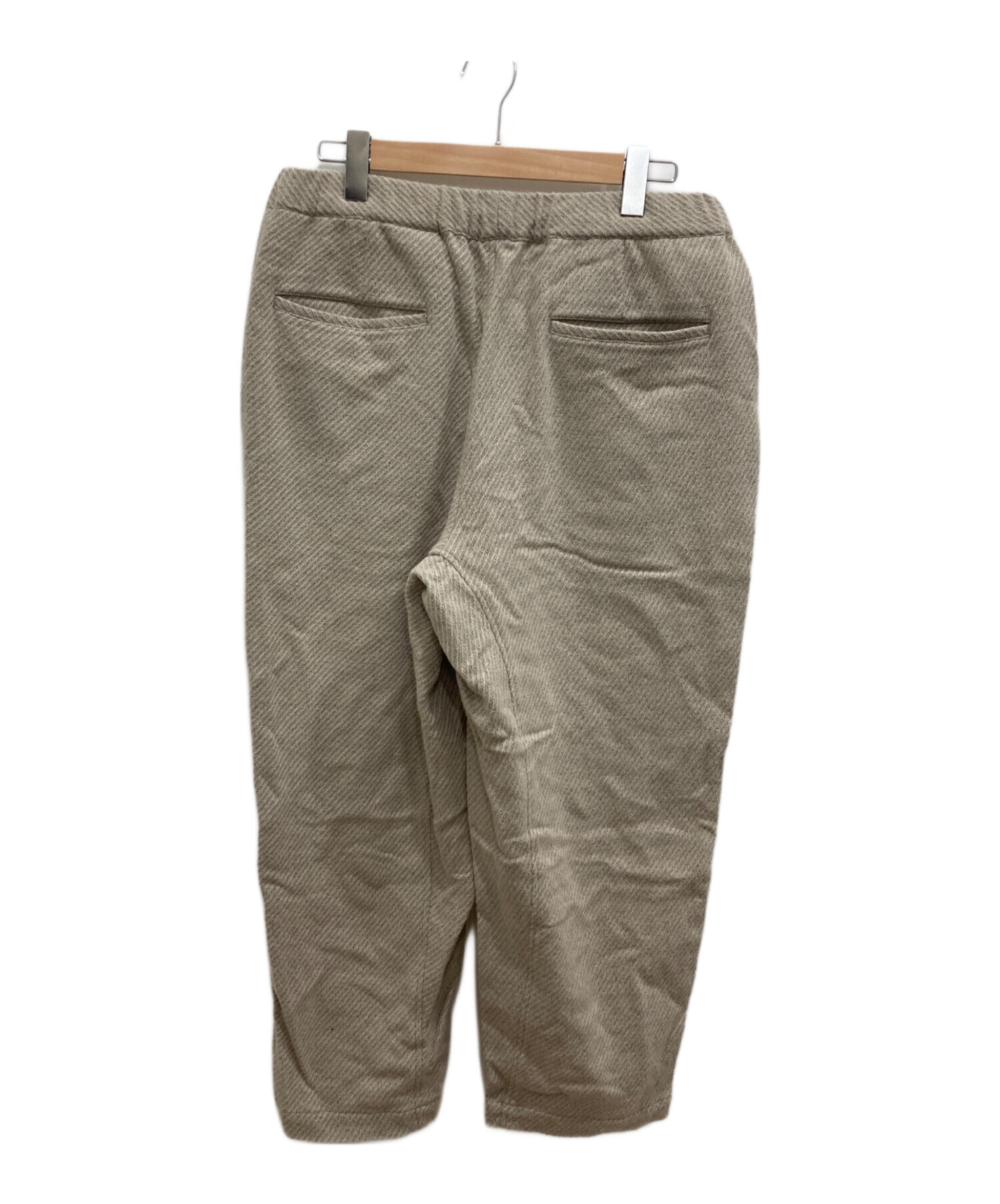 中古・古着通販】HEALTH (ヘルス) ウールイージーパンツ ベージュ