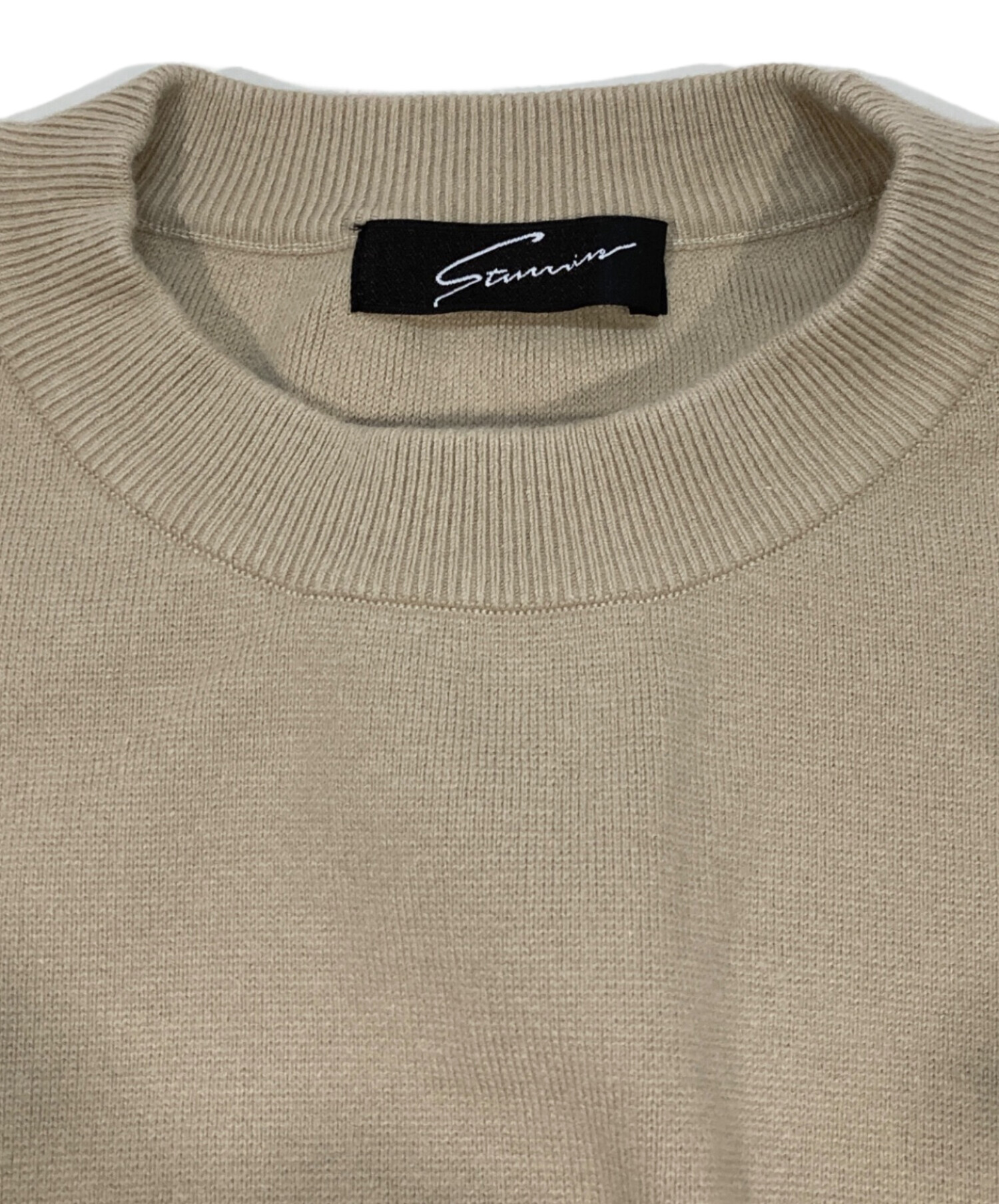 専用スタニングルアー　メッシュプルオーバー　ベージュ 中古・古着通販】STUNNING LURE (スタニングルアー) スウェットニット