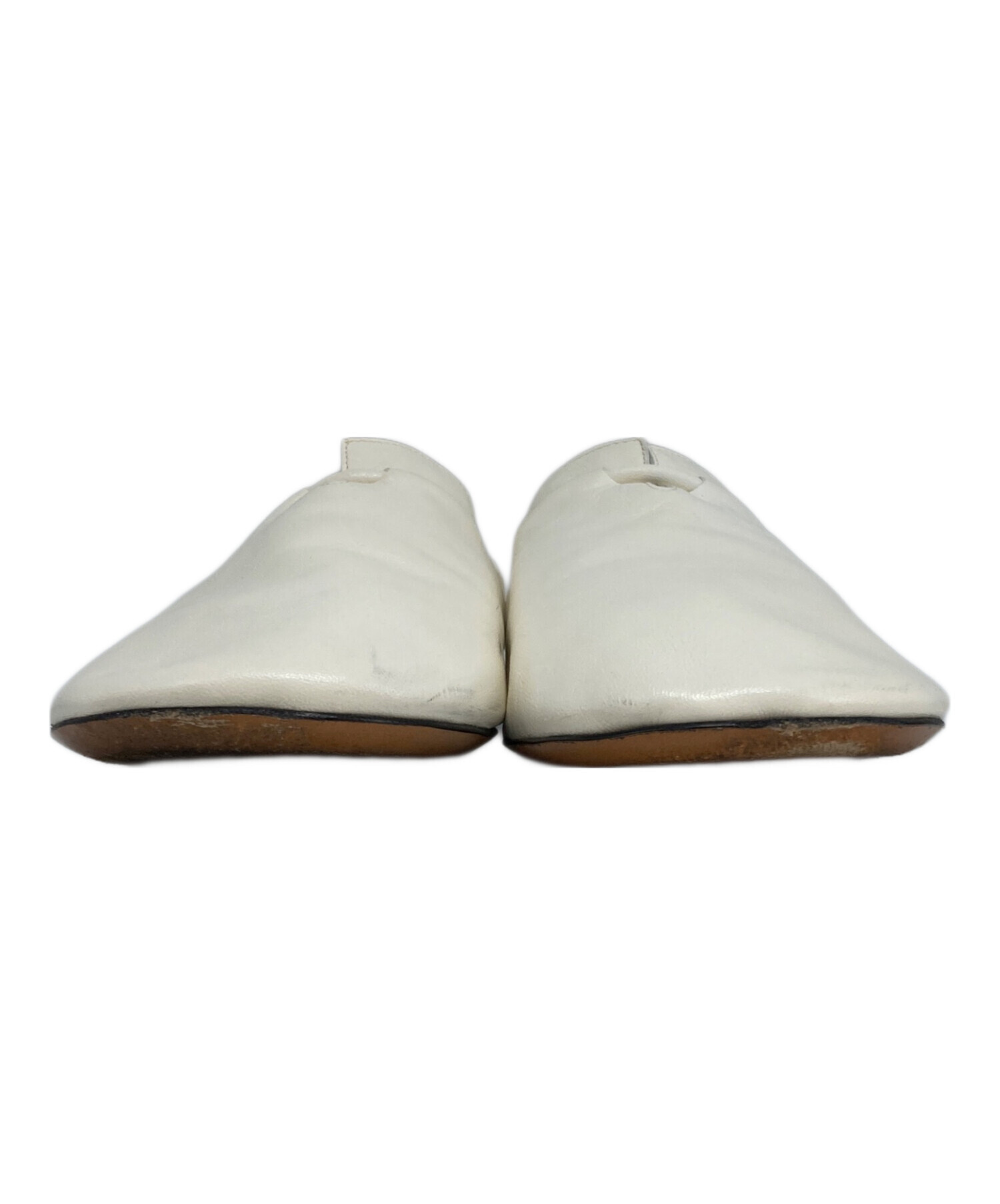 LOEWE ロエベ パンプス レディース 【古着】【中古】 中古・古着通販】LOEWE (ロエベ) FLAMENCO BALLERINAパンプス ホワイト