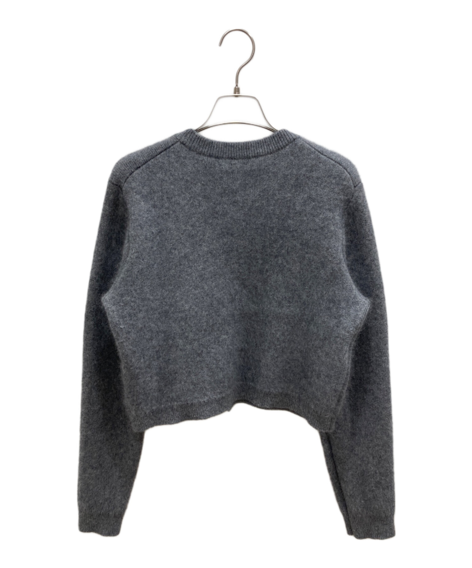 中古・古着通販】MIESROHE (ミースロエ) シャギーコンパクトニット 