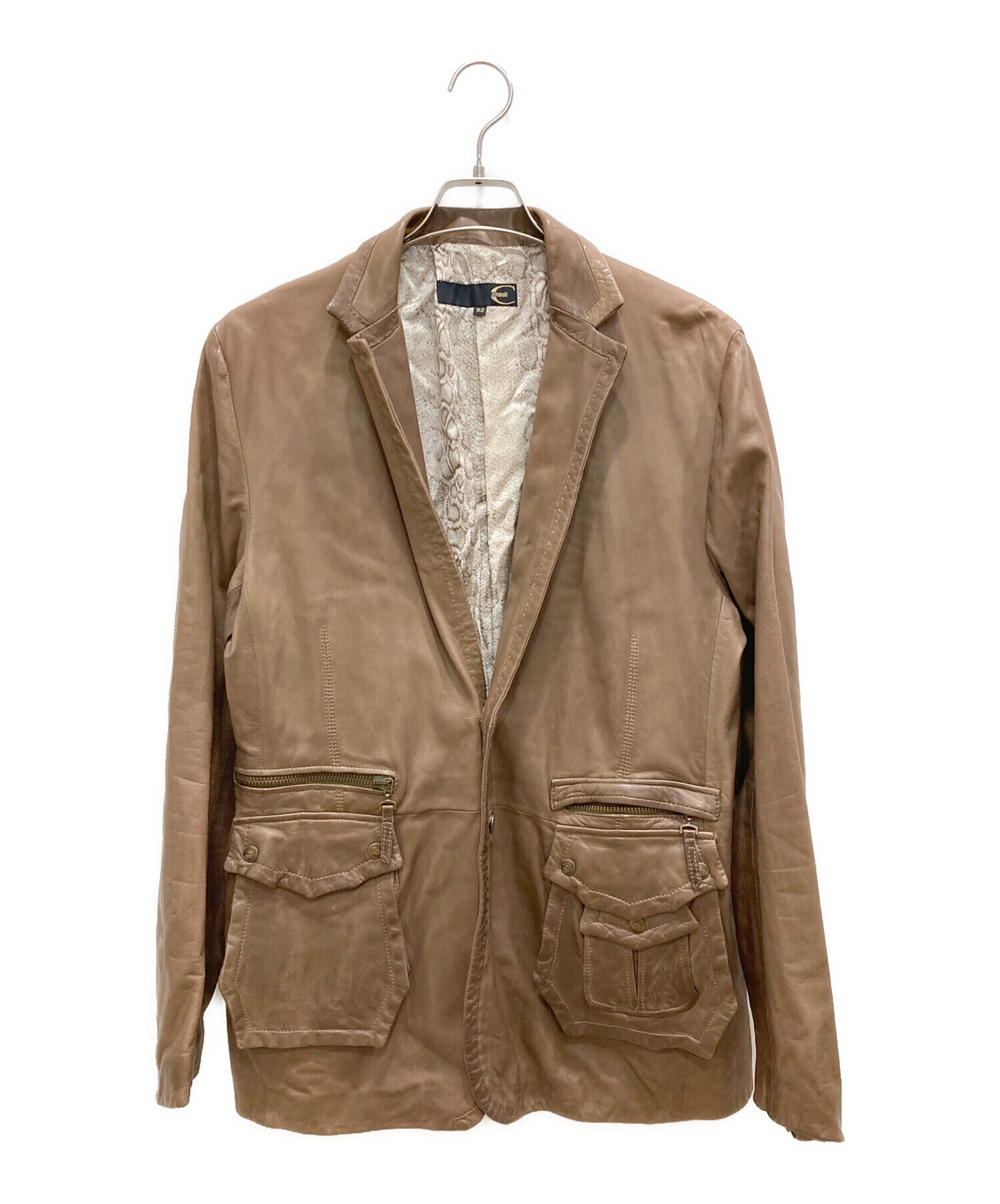 中古・古着通販】JUST CAVALLI (ジャストカヴァリ) ナッパレザー