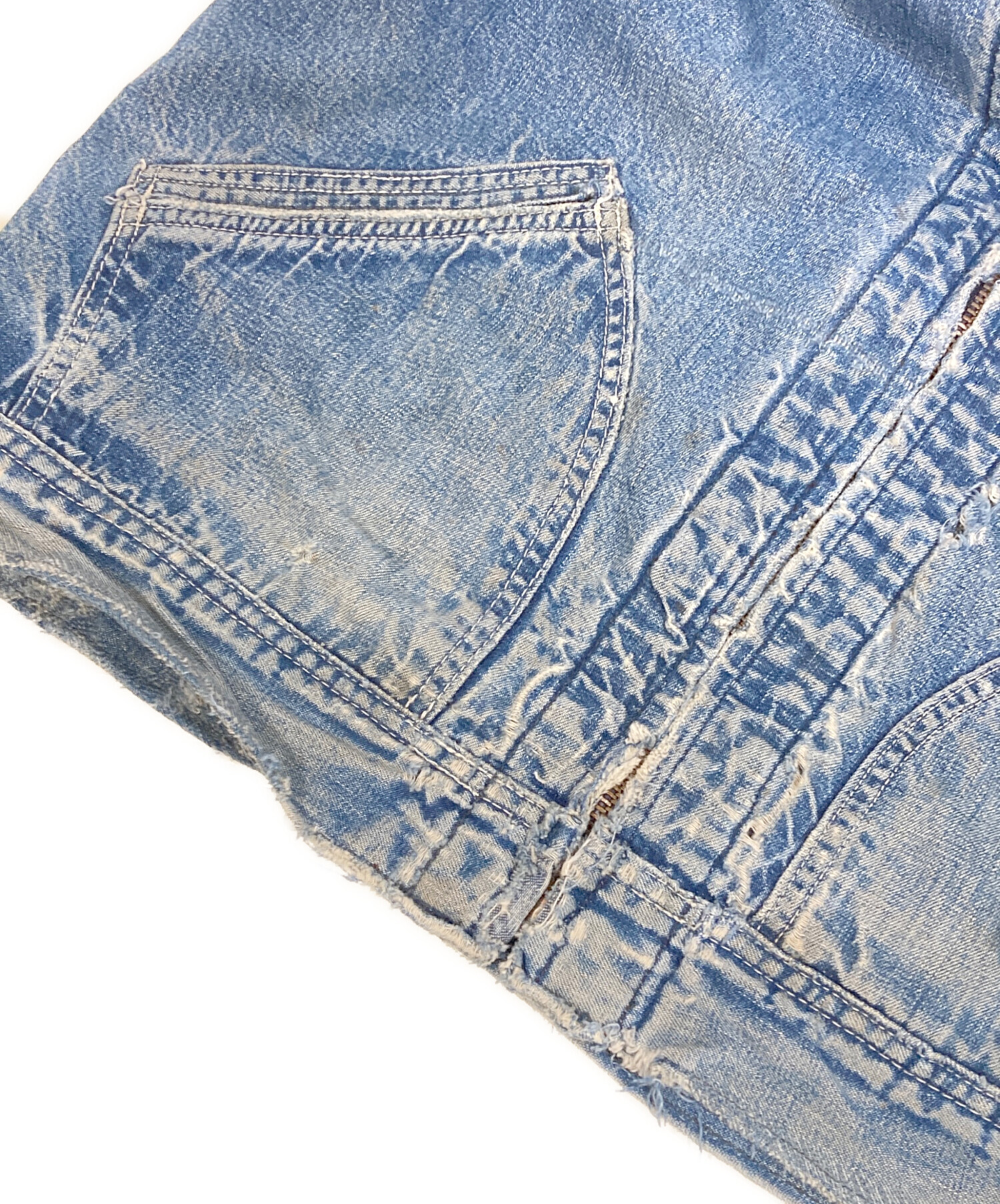 中古・古着通販】LEE (リー) 裏ブランケットデニムジャケット