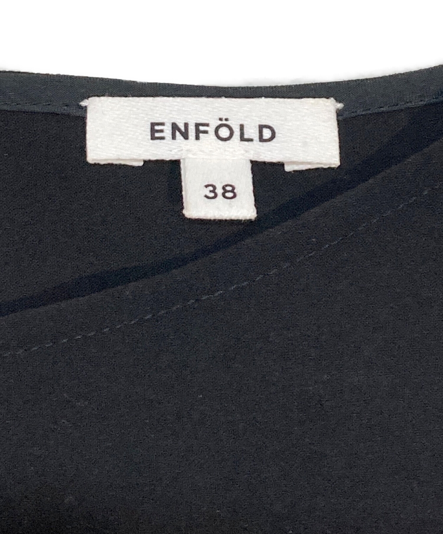 中古・古着通販】ENFOLD (エンフォルド) アシンメトリーブラウス 