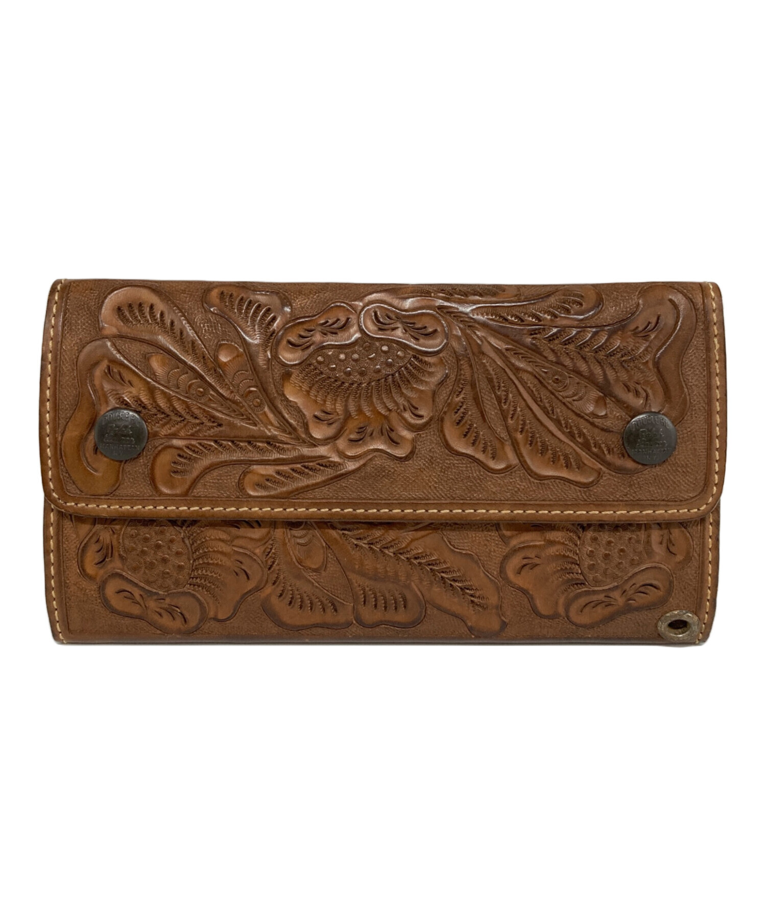 中古・古着通販】RRL (ダブルアールエル) カービングレザーウォレット