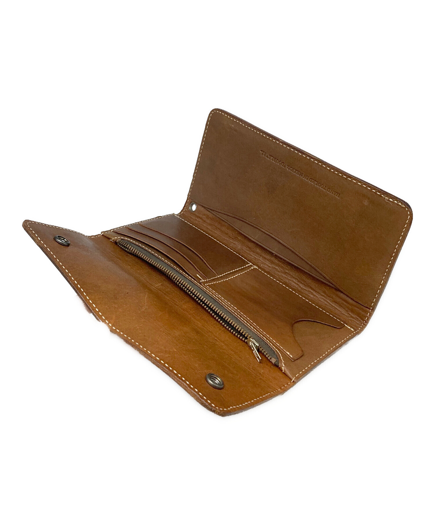 中古・古着通販】RRL (ダブルアールエル) カービングレザーウォレット