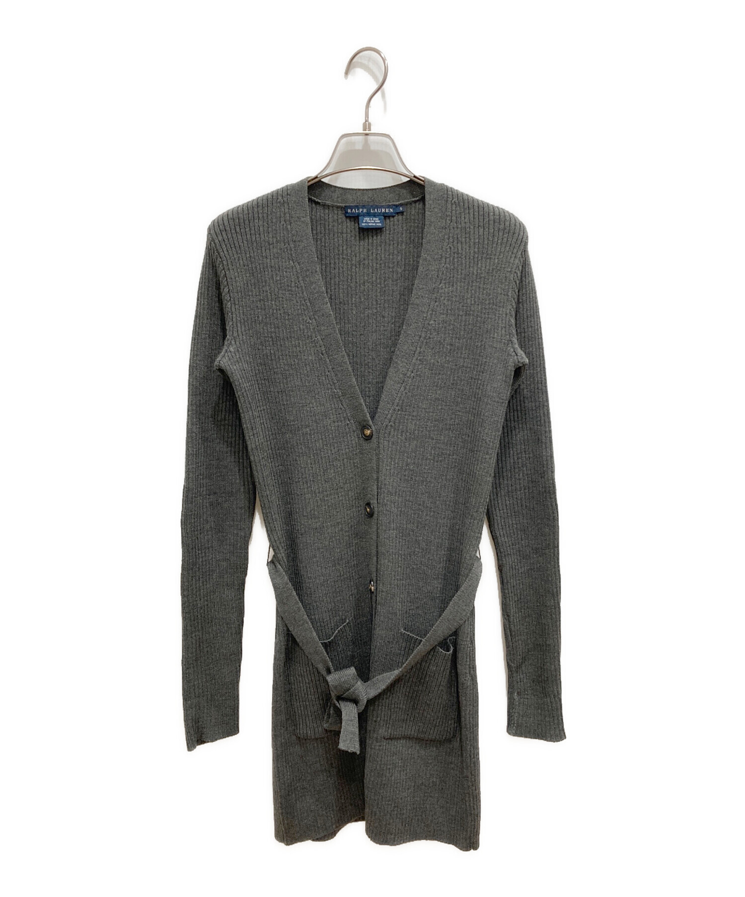 中古・古着通販】RALPH LAUREN (ラルフローレン) エルボーパッチロング 