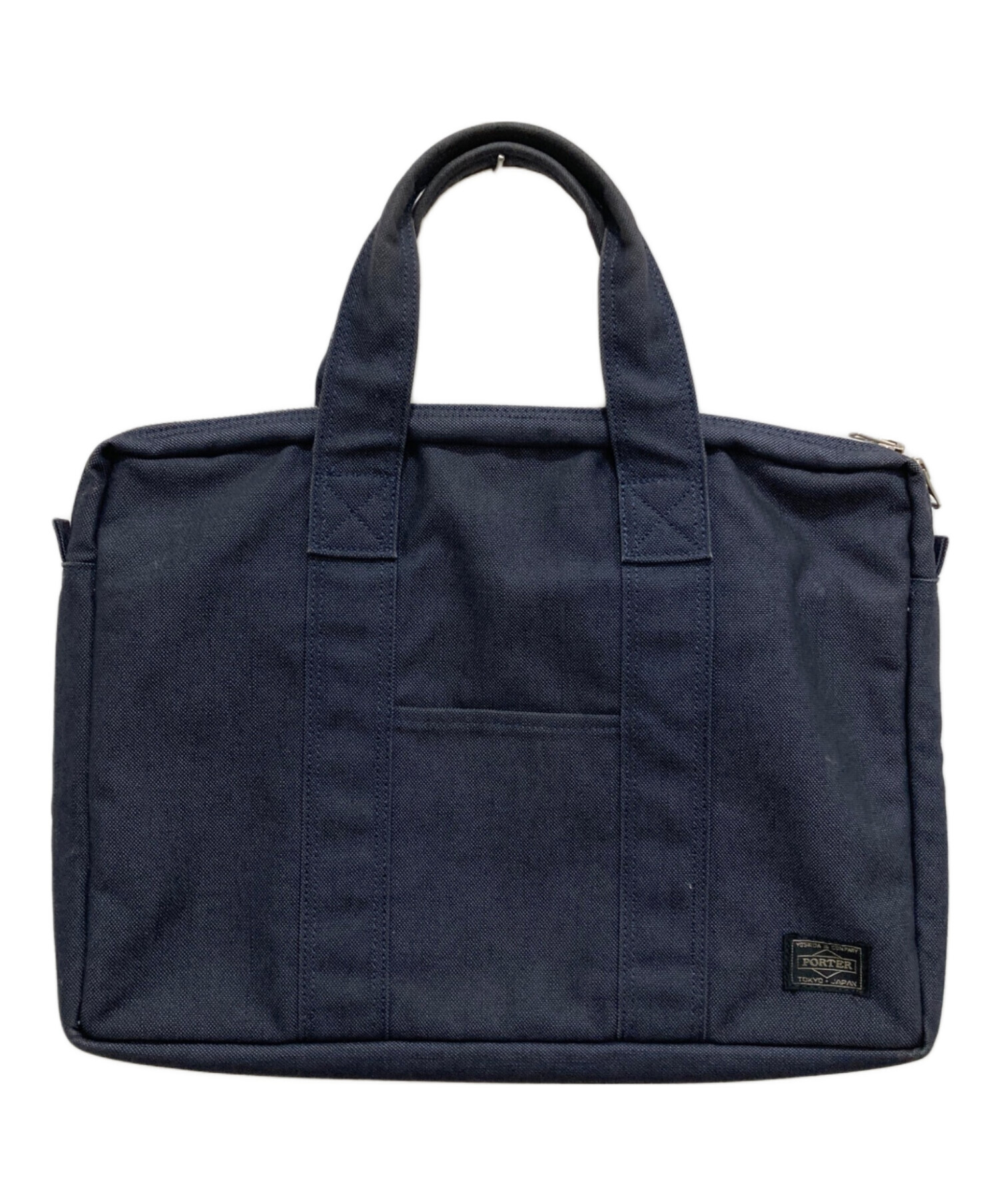 未使用品　ポーター　ブリーフケース 中古・古着通販】PORTER (ポーター) ブリーフケース ネイビー