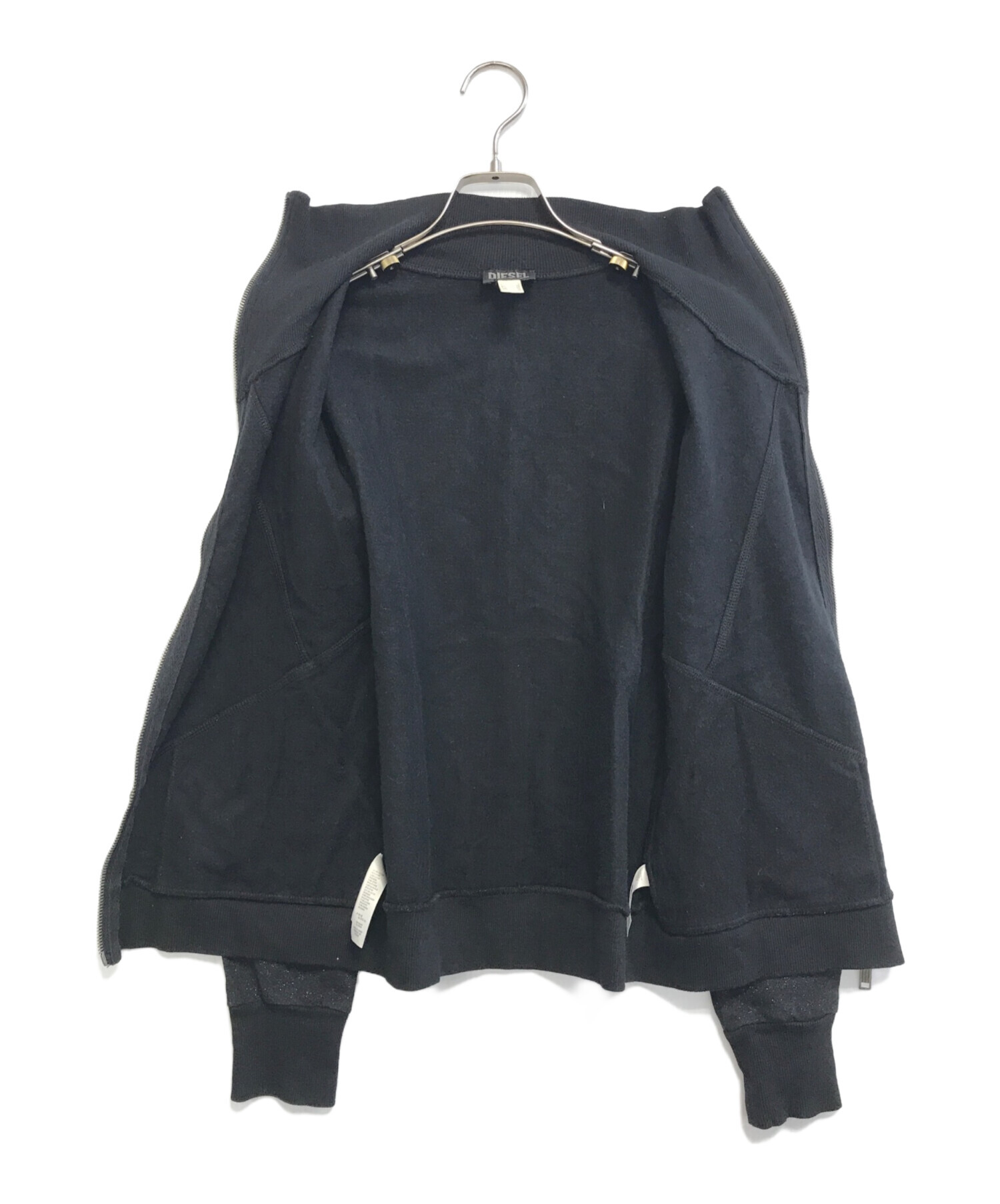 中古・古着通販】DIESEL (ディーゼル) スウェットジップジャケット 
