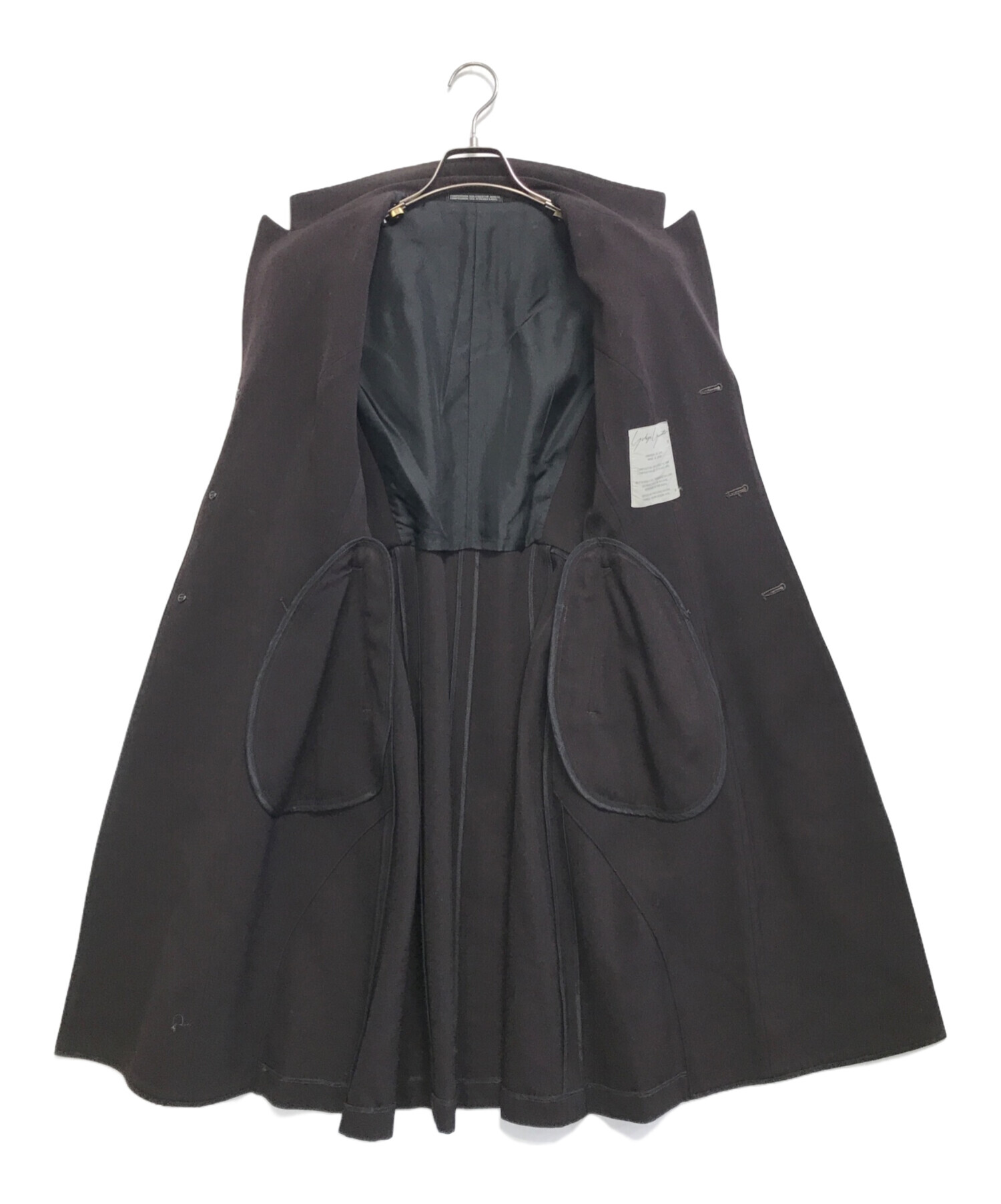 中古・古着通販】YOHJI YAMAMOTO (ヨウジヤマモト) ロングコート