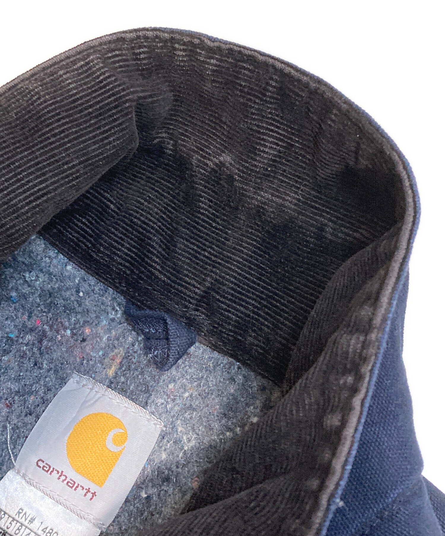 カーハート　ミシガンチョアコート　ネイビー 推定XL カーハート ミシガンチョアコート ワークジャケット メンズXL