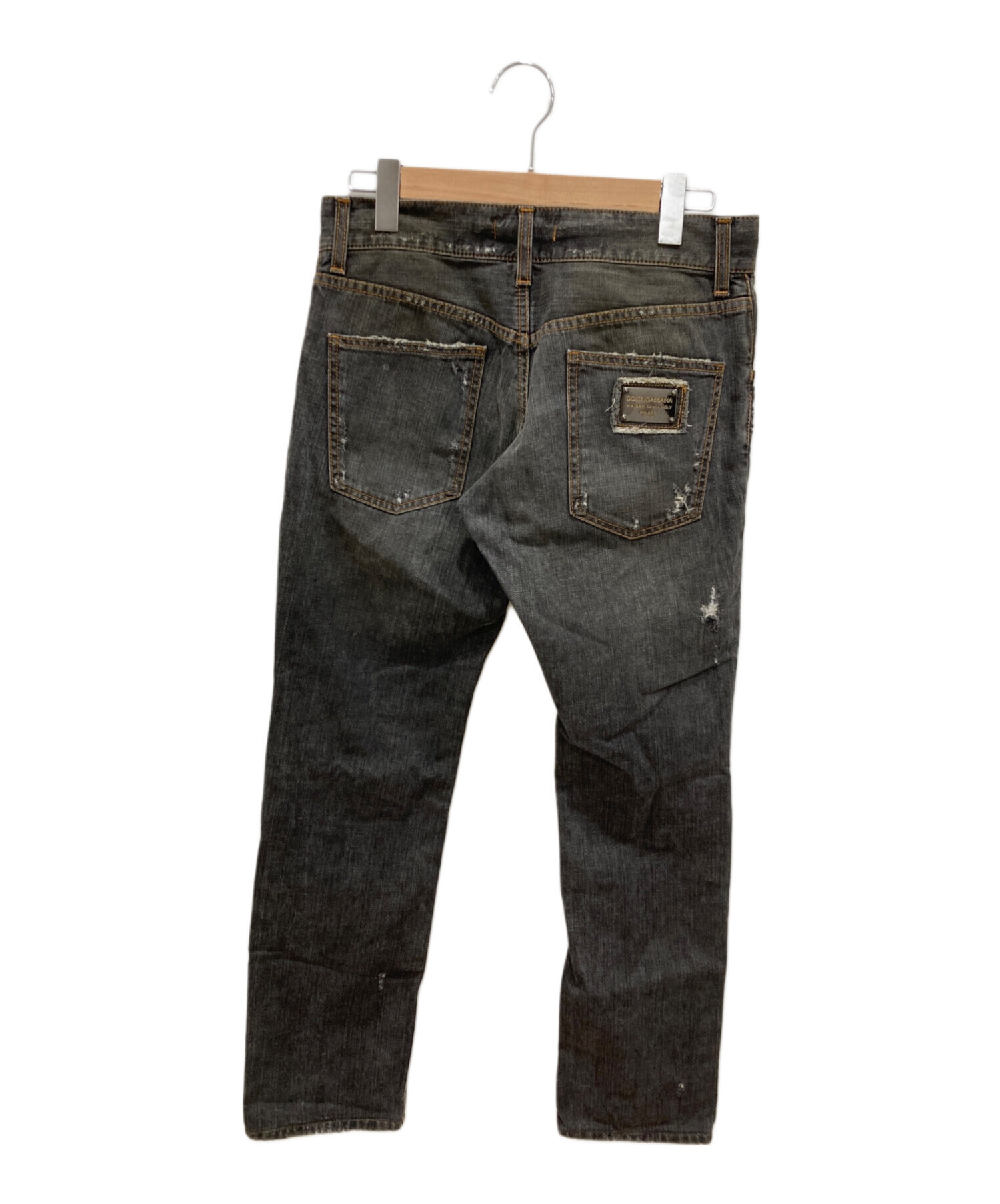 Dolce & Gabbana ダメージデニムパンツ 44