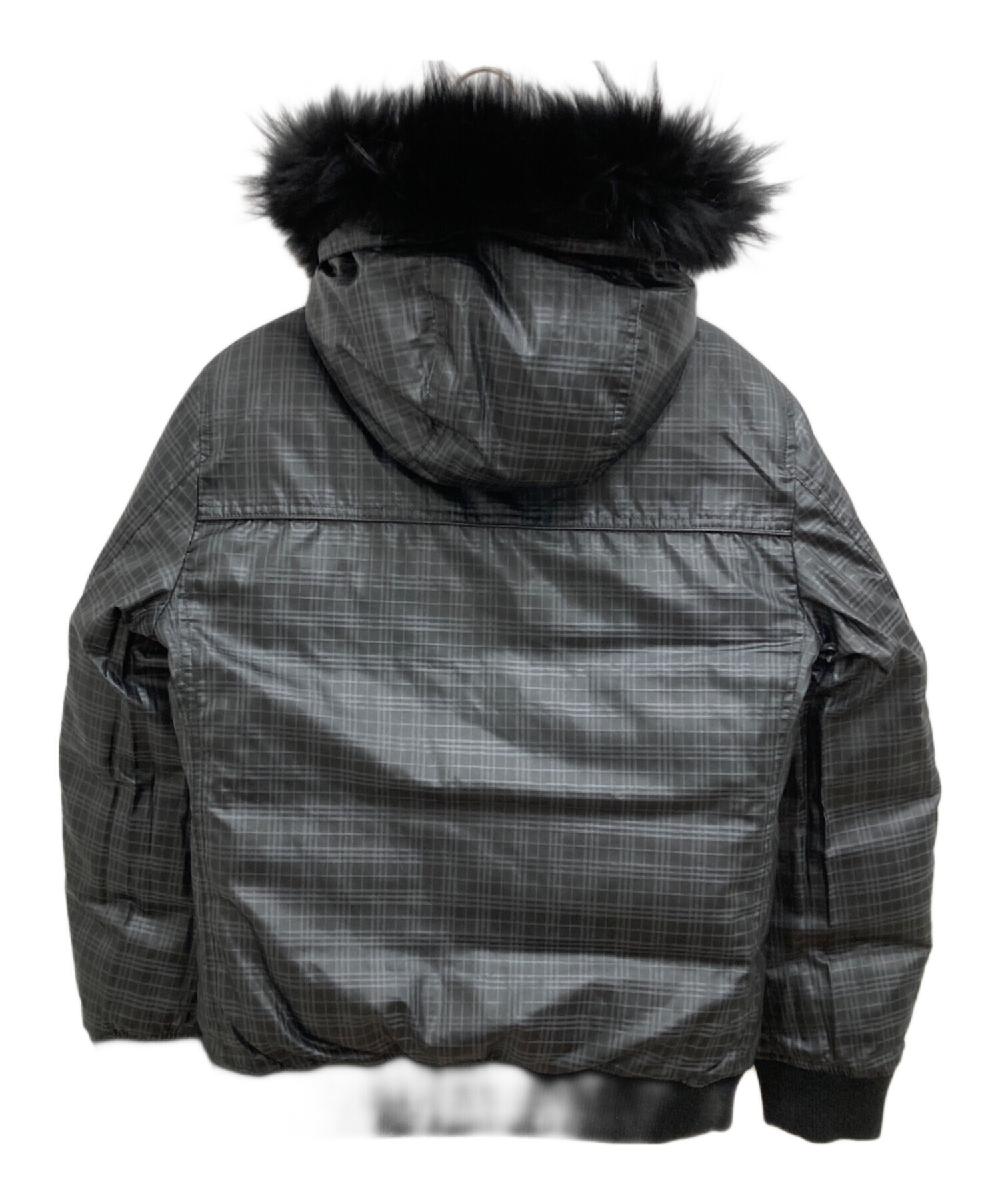 バーバリー　ブラック ダウンジャケット サイズ40 美品バーバリーブラックダウンジャケット サイズ40 美品】バーバリー