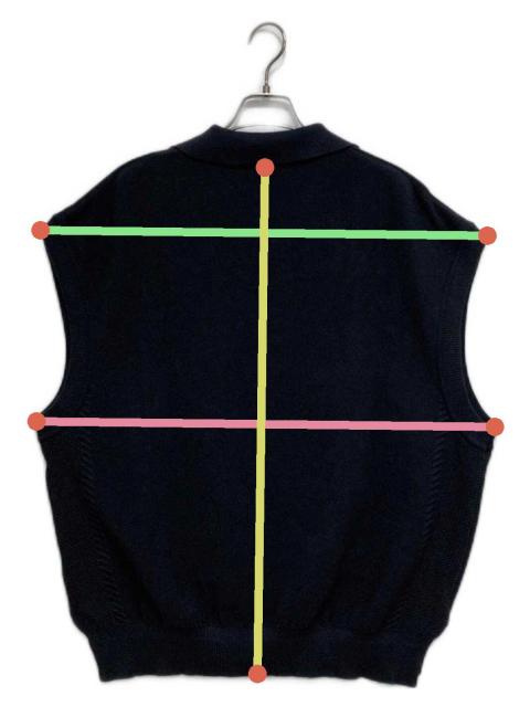 中古・古着通販】yashiki (ヤシキ) Hidamari Skipper Vest チャコール  