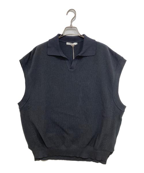 中古・古着通販】yashiki (ヤシキ) Hidamari Skipper Vest チャコール  
