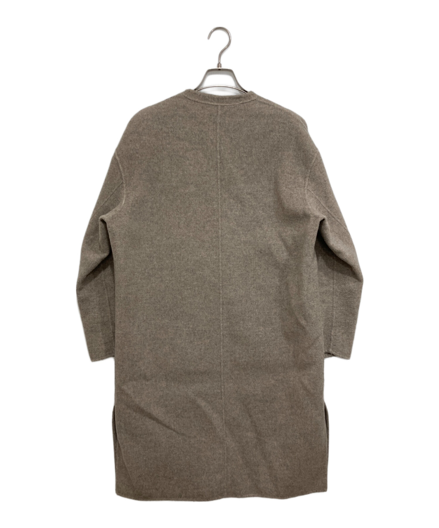 中古・古着通販】23区 (ニジュウサンク) ウールリバーツイルノーカラー