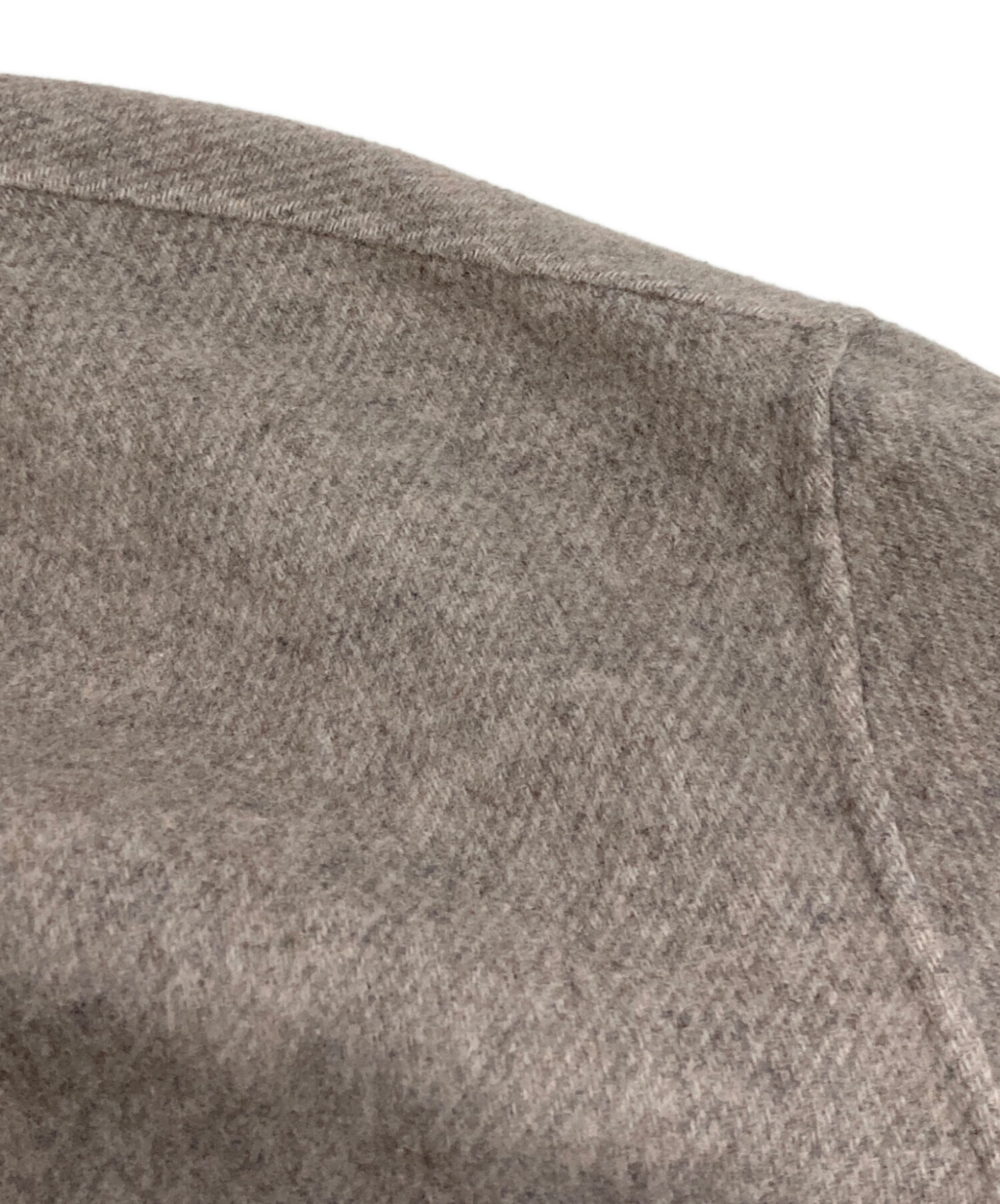 中古・古着通販】23区 (ニジュウサンク) ウールリバーツイルノーカラー