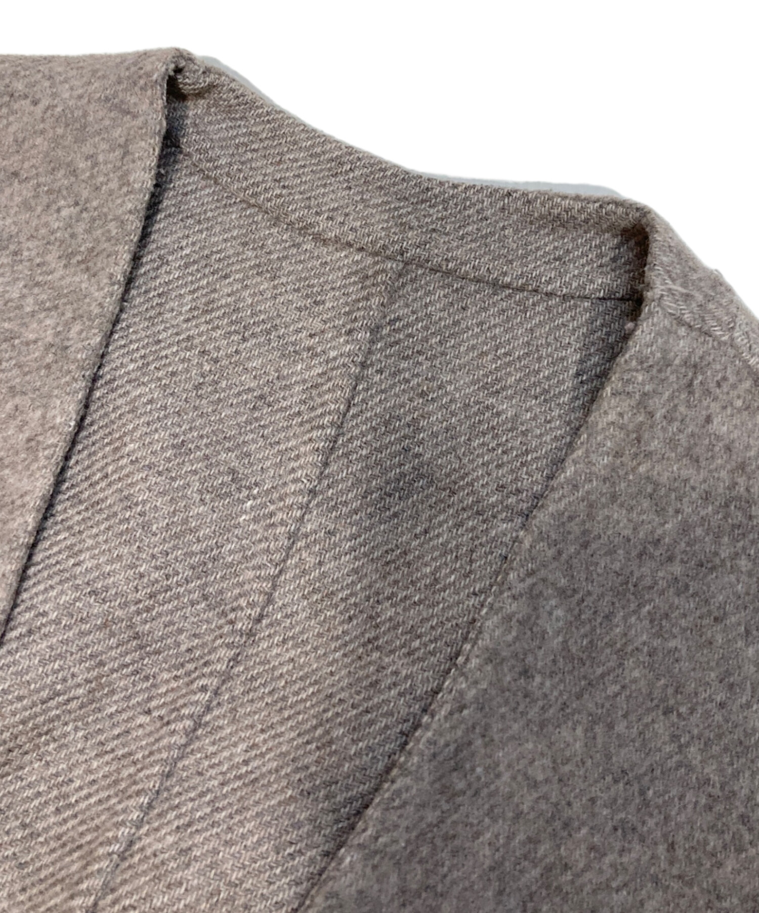 中古・古着通販】23区 (ニジュウサンク) ウールリバーツイルノーカラー