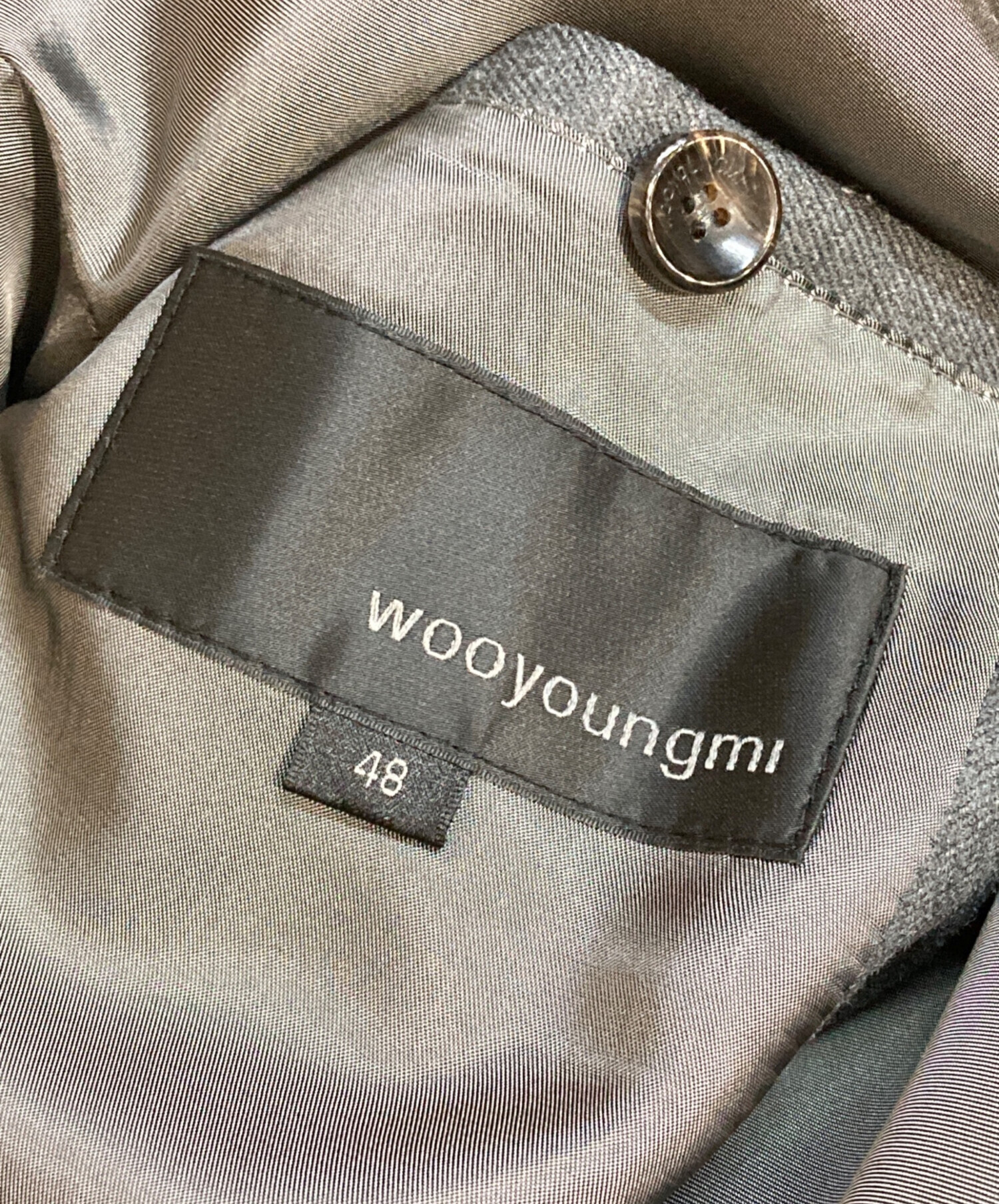 中古・古着通販】WOO YOUNG MI (ウーヨンミ) ダウンジャケット グレー 