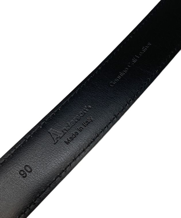 中古・古着通販】anderson's (アンダーソンズ) レザーベルト サイズ:90