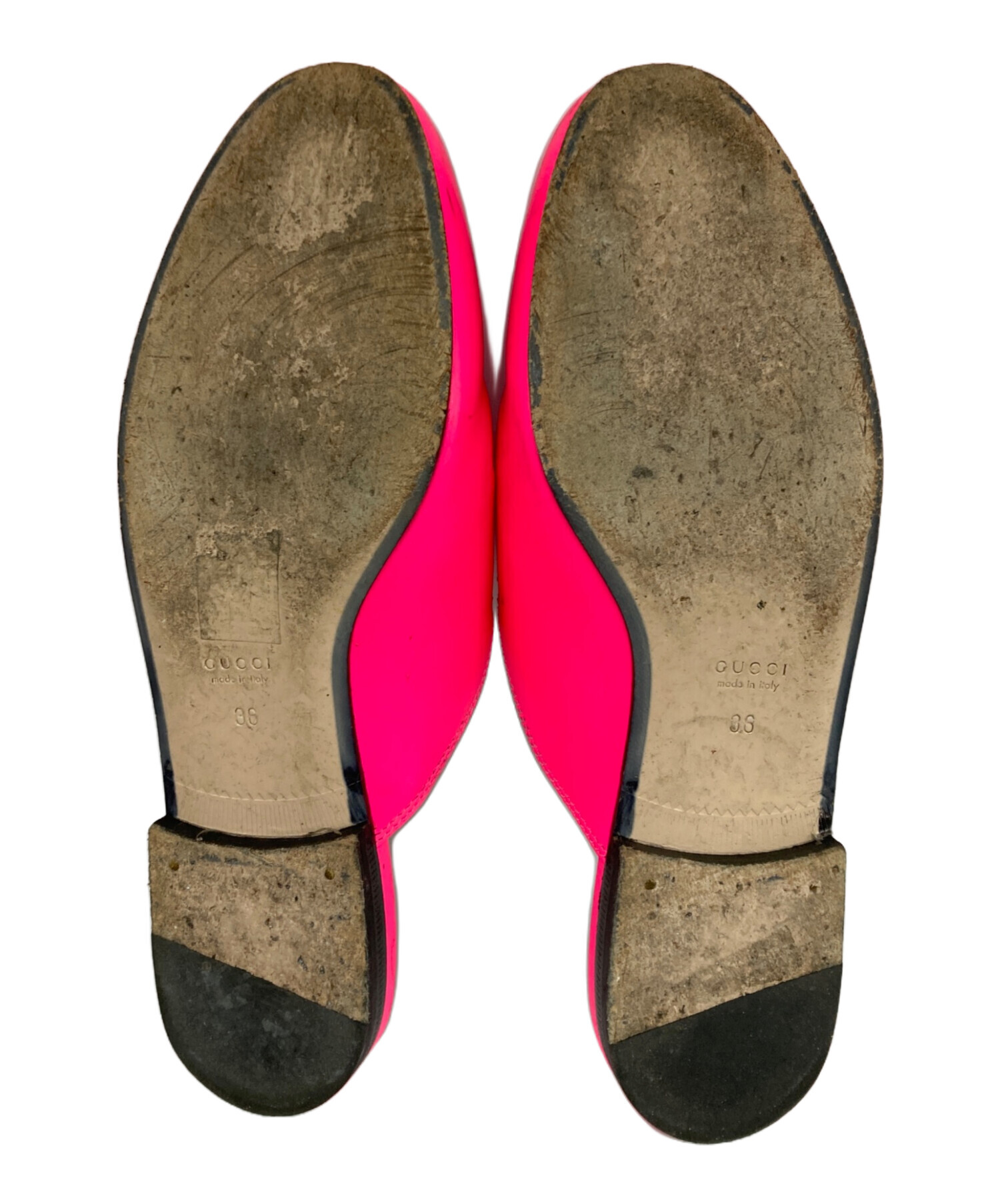 中古・古着通販】GUCCI (グッチ) ホースビットミュール