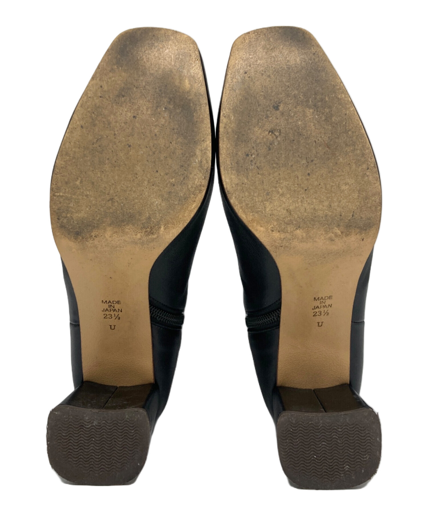 新品未使用DIANA ダイアナ ショートブーツ ブラック 23.5 サイドジップ 中古・古着通販】DIANA (ダイアナ) サイドジップショートブーツ