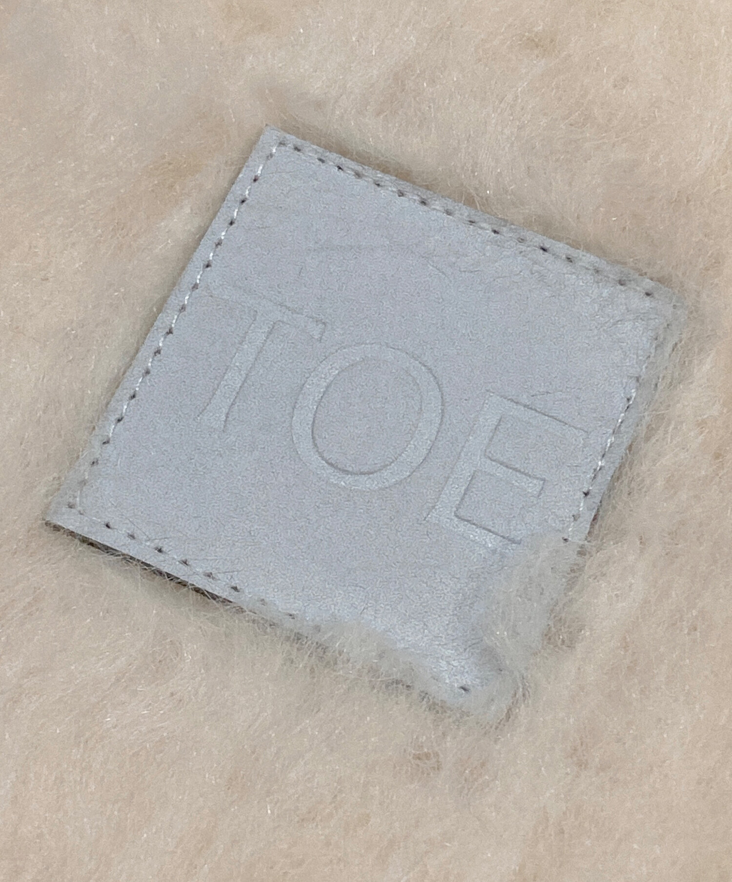 中古・古着通販】THE TOE (ザ・トゥー) シャギーマフラー アイボリー