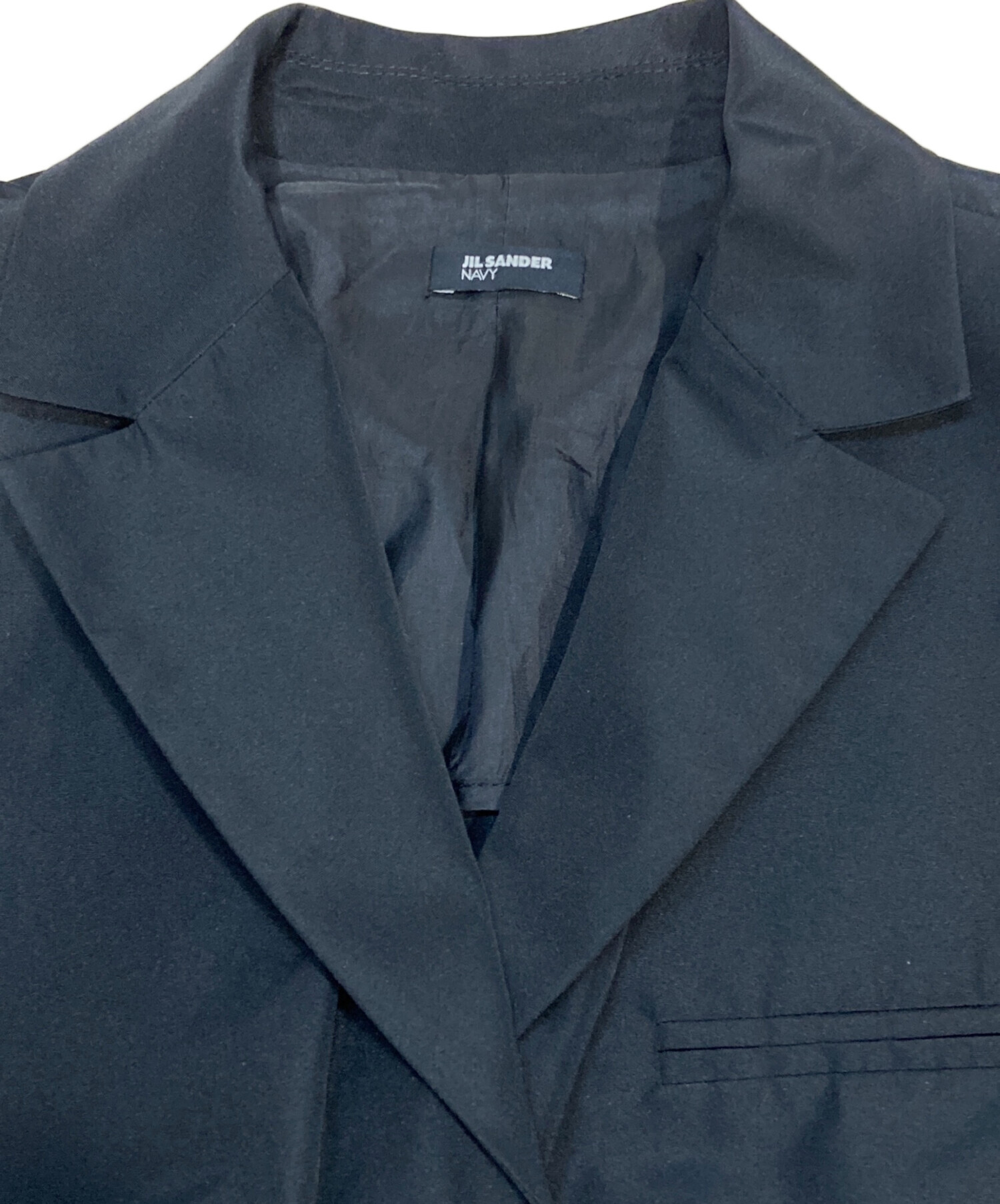 ジルサンダー JIL SANDER ネイビースーツ サイズ38 JIL SANDER セットアップ サイズ44 ネイビー