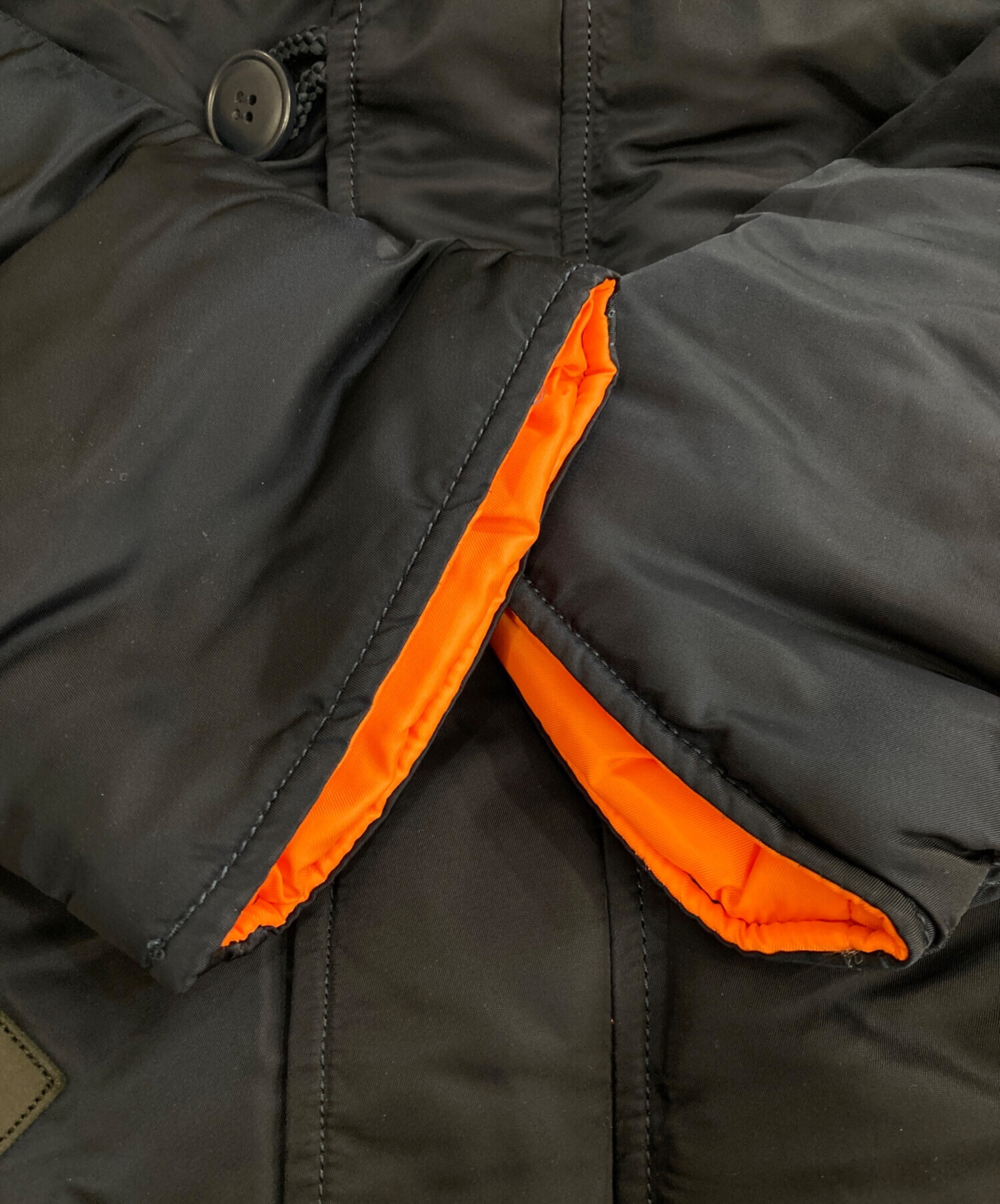 中古・古着通販】ALPHA (アルファ) N-3Bフライトジャケット ネイビー