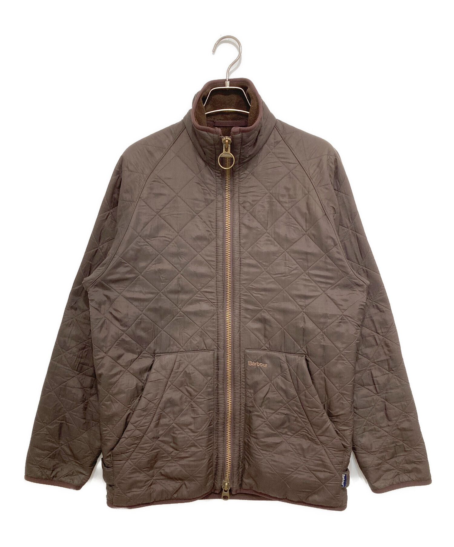 Barbour y2k キルティングジャケット フリース ブルゾン USA古着 バブアー キルティングジャケット フリースジャケット Barbour y2k