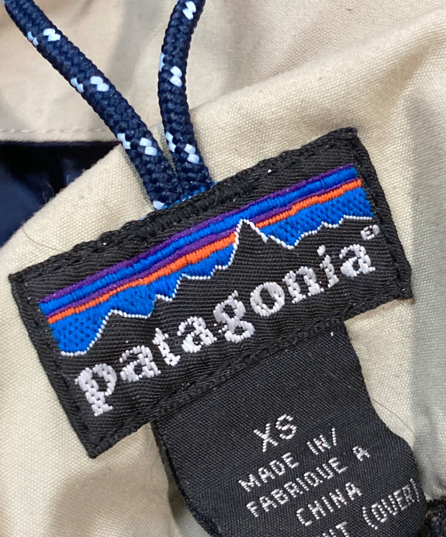 中古・古着通販】Patagonia (パタゴニア) ストームジャケット ベージュ