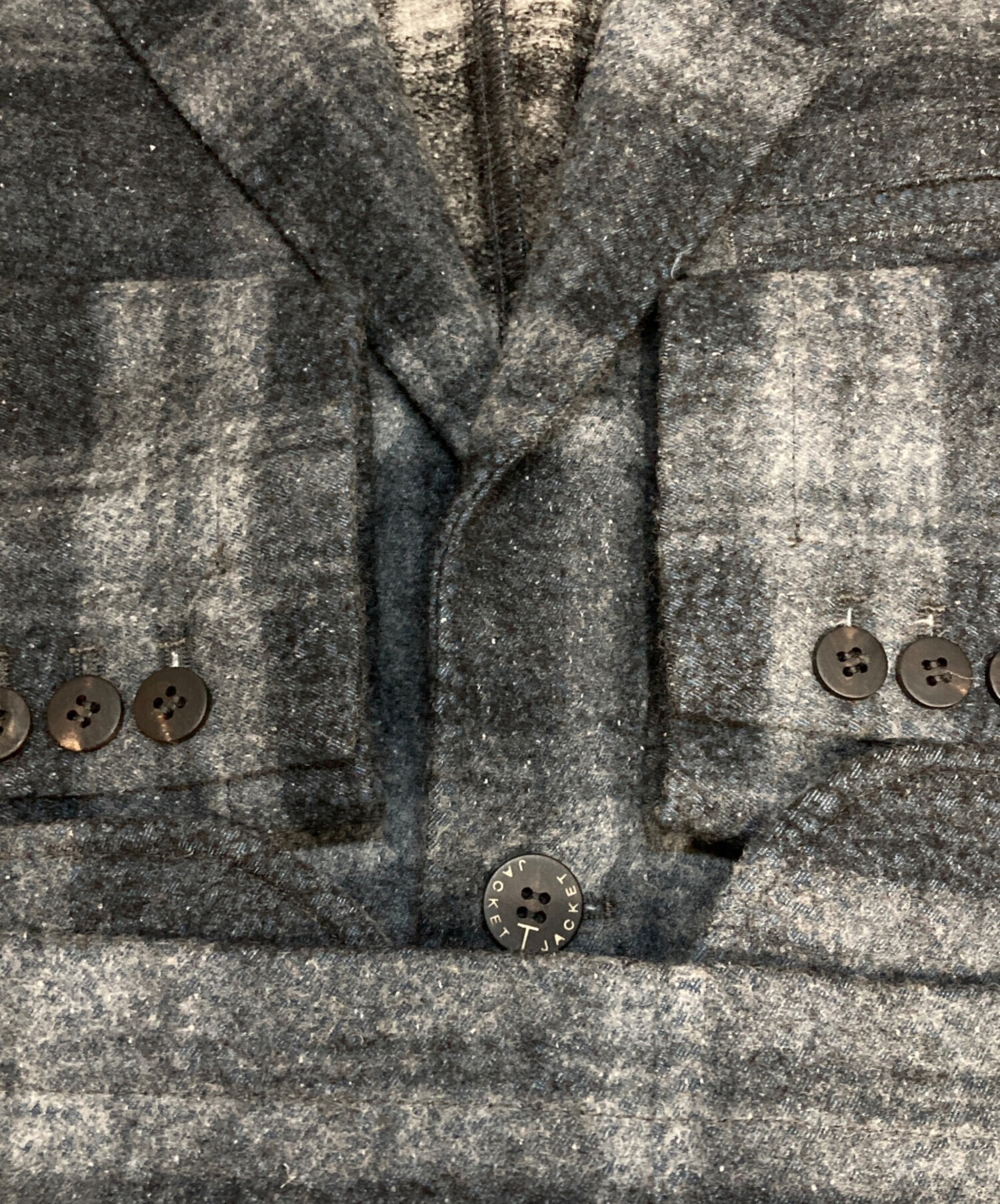 T-JACKET By TONELLO グレンチェック テーラード ジャケット 中古・古着通販】T-JACKET By TONELLO (ティージャケット バイ