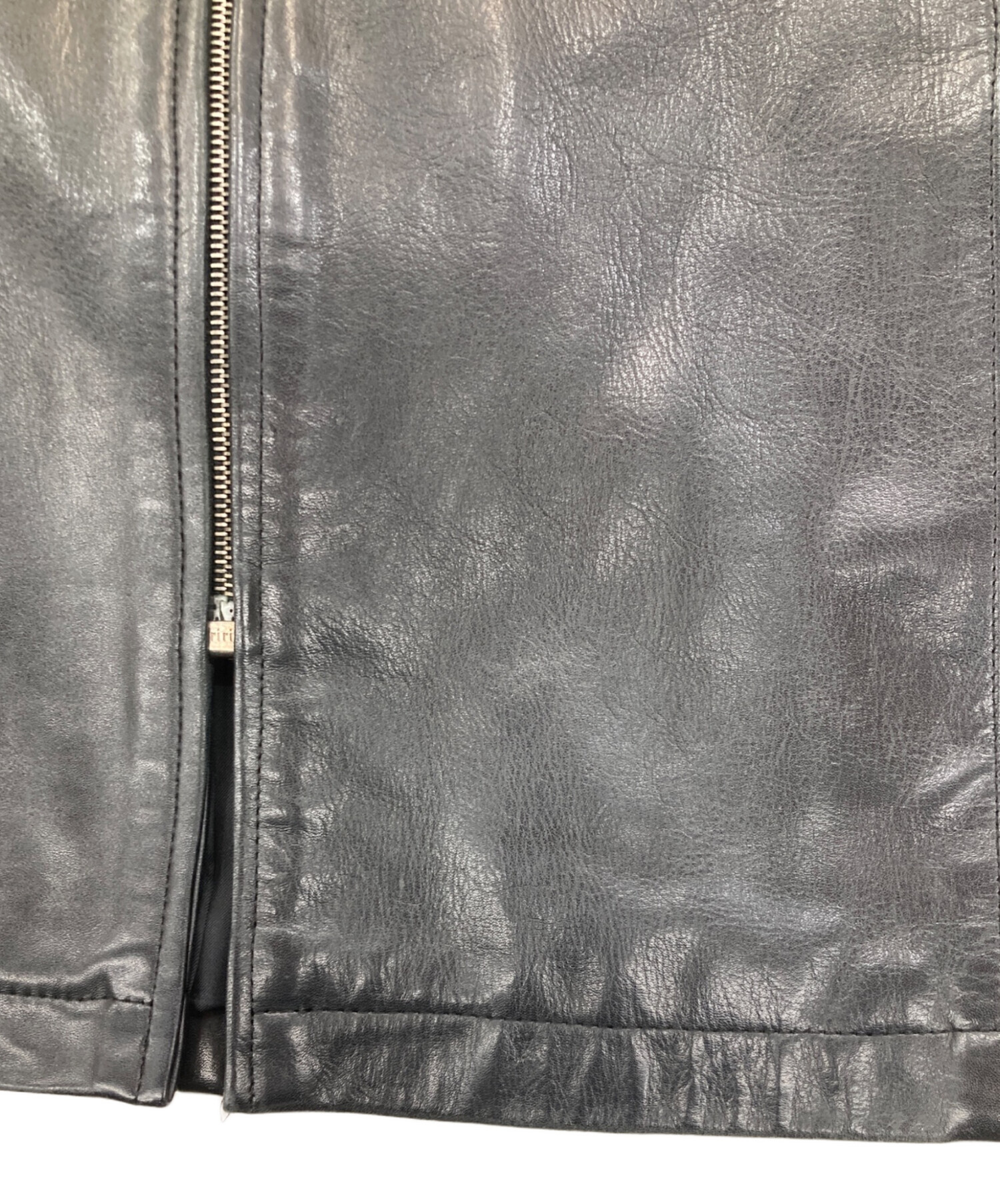 中古・古着通販】A.P.C. (アーペーセー) シングルレザージャケット