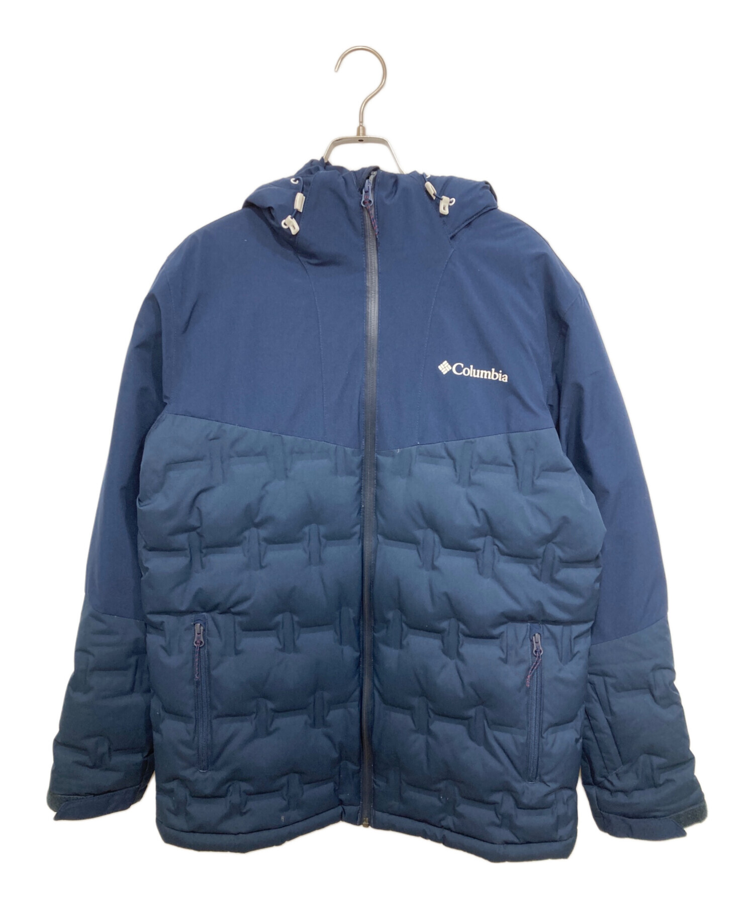 Columbia ネイビーダウンジャケット Lサイズ