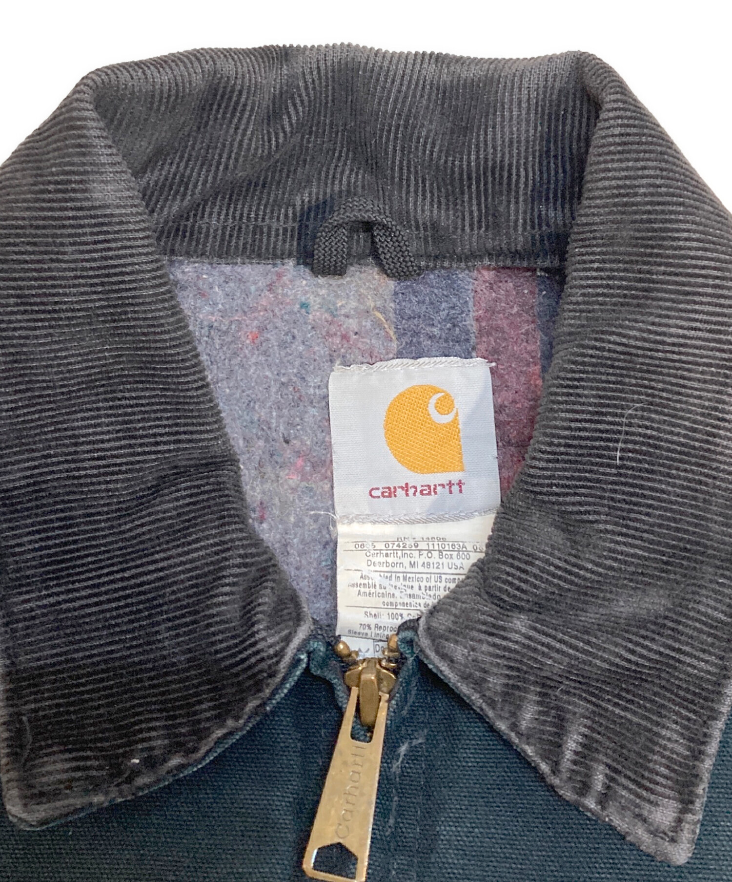 中古・古着通販】CarHartt (カーハート) 「J01 BLK」デトロイト
