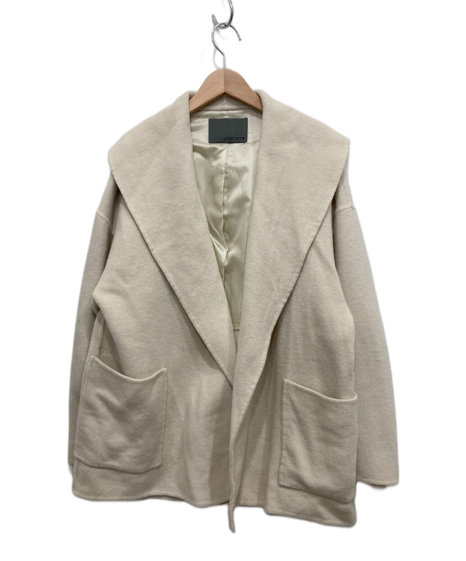 アンクレイヴ【UNCRAVE】リバーミドルコート uncrave(アンクレイヴ)のメルトンリバー ミドルダッフルコート通販