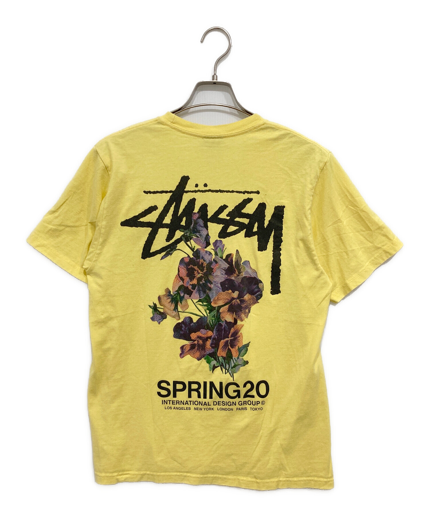 中古・古着通販】stussy (ステューシー) SPRING 20 TEE イエロー