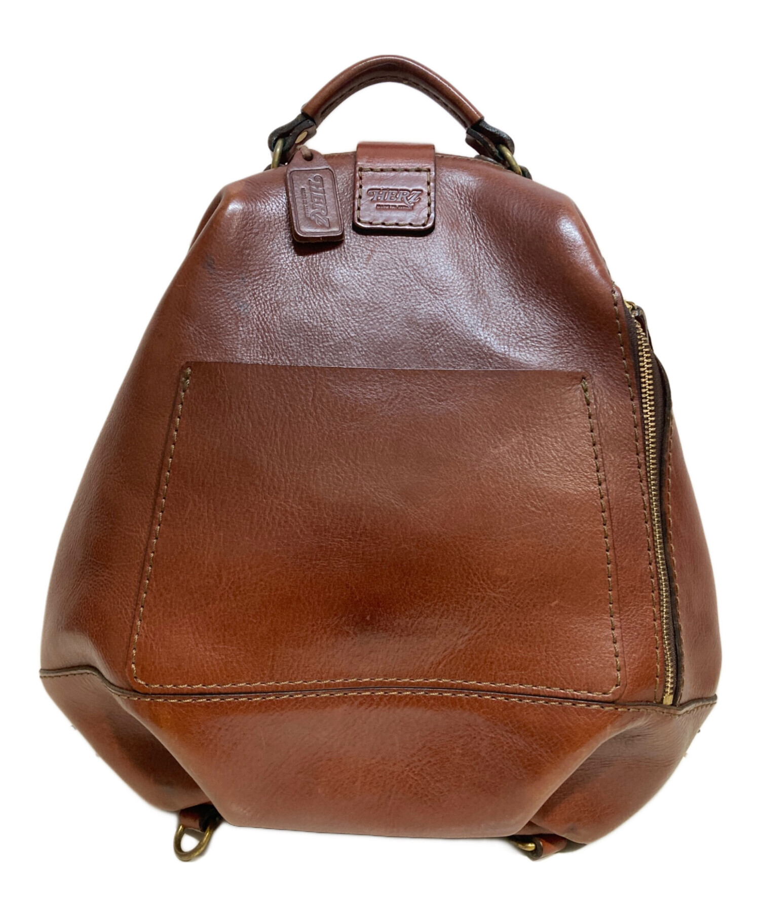 中古・古着通販】Herz (ヘルツ) わんぱくリュック(Sサイズ) ブラウン