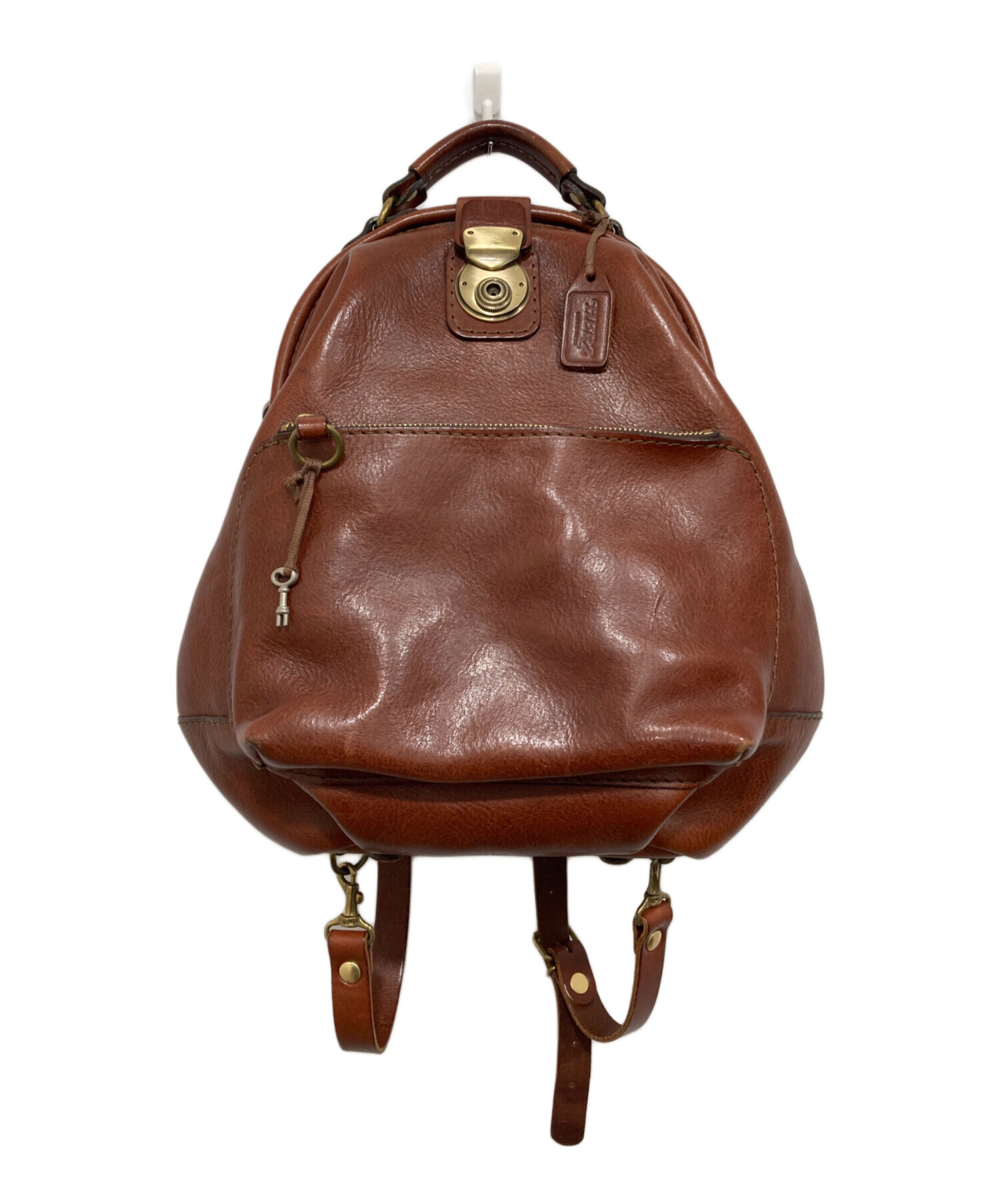 中古・古着通販】Herz (ヘルツ) わんぱくリュック(Sサイズ) ブラウン