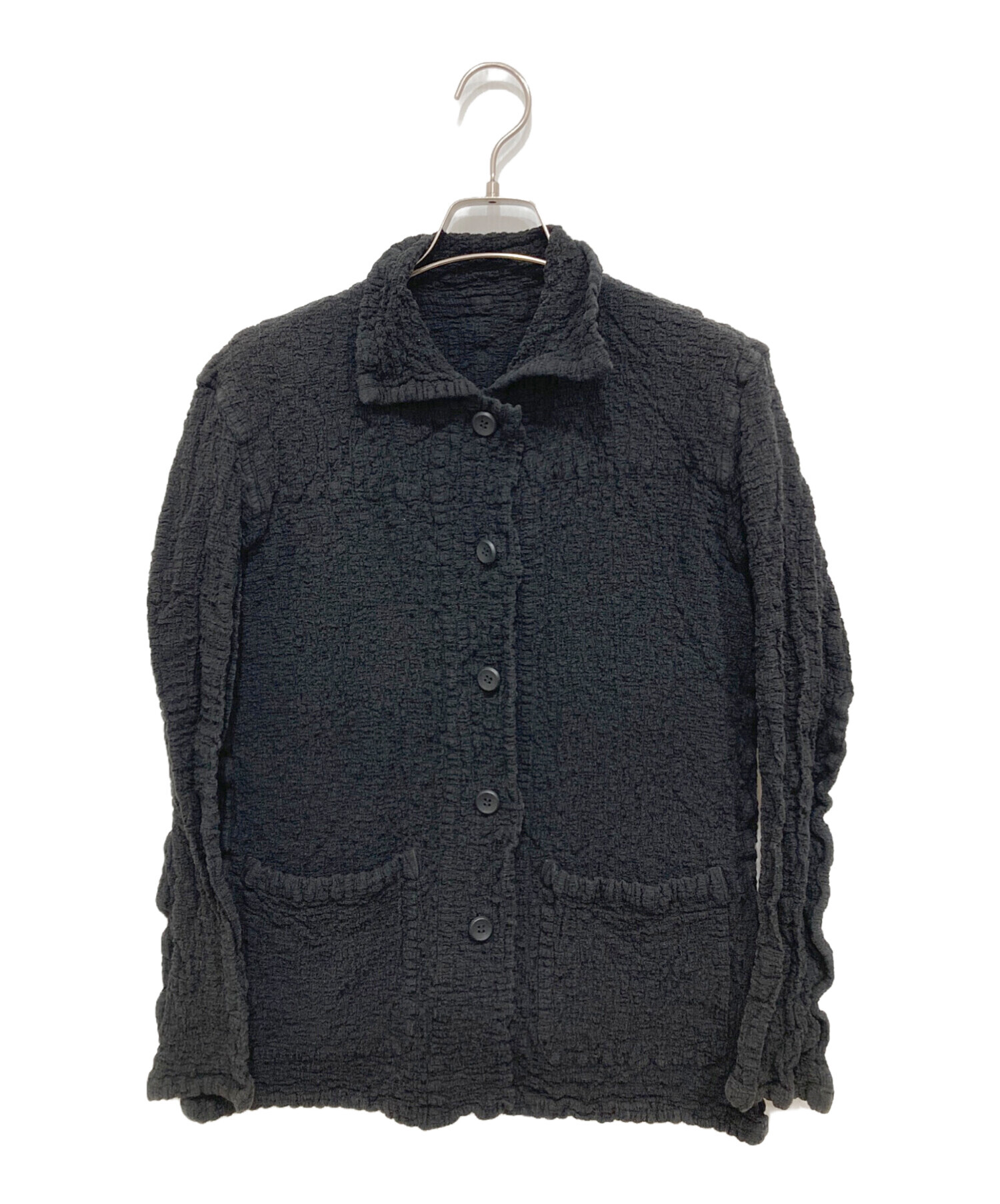 ISSEY MIYAKE MEN】00ss リネンウール マオカラージャケット イッセイ