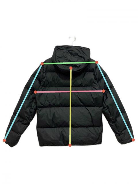 中古・古着通販】NIKE (ナイキ) ダウンジャケット ブラック サイズ:M