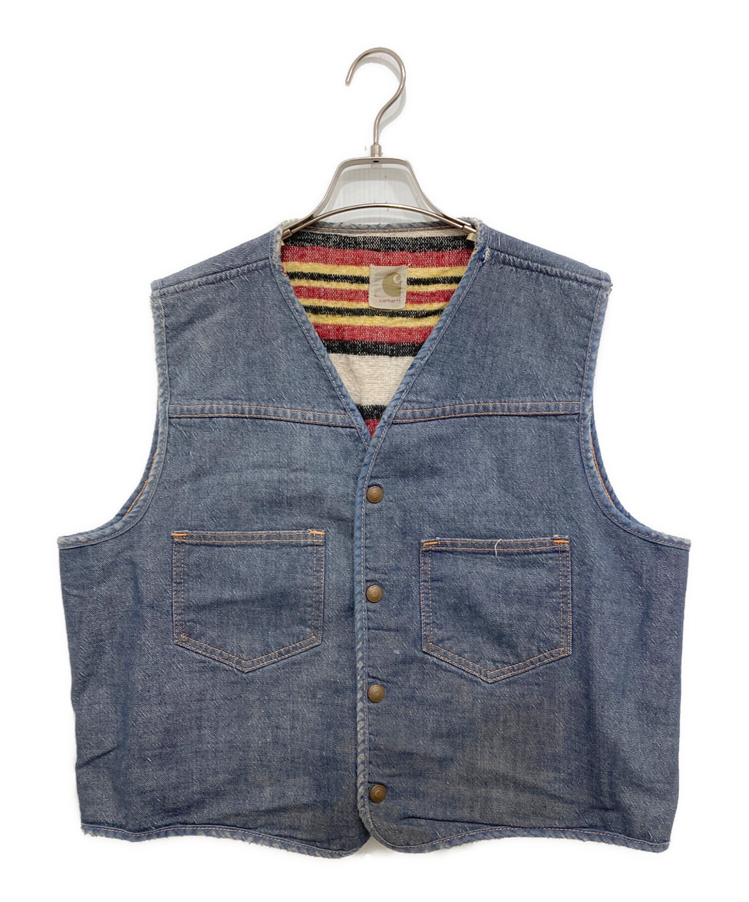 中古・古着通販CarHartt (カーハート) 70s裏ブランケットデニム 