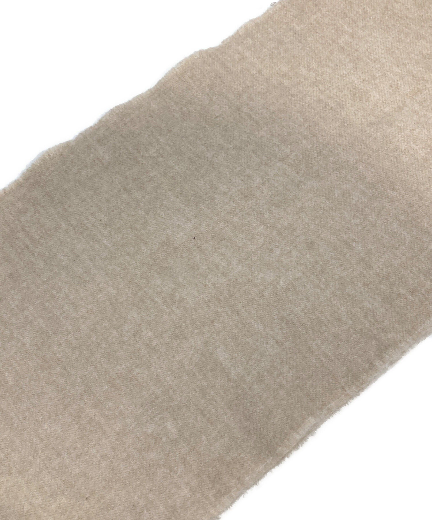 中古・古着通販】LOEWE (ロエベ) 刺繍ウールマフラー ベージュ サイズ