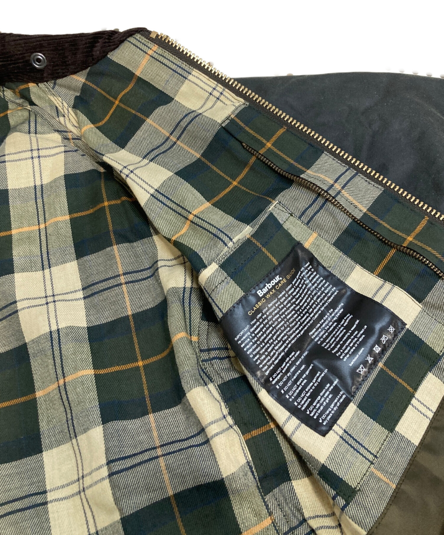 中古・古着通販】Barbour (バブアー) オイルドジャケット セージ 