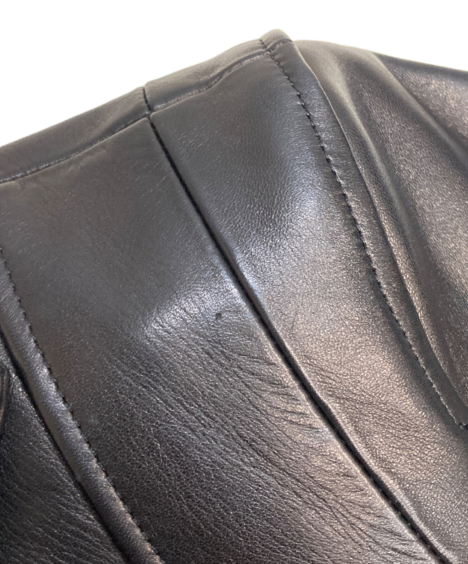 中古・古着通販】Call (コール) Leather Jacket ブラック サイズ:2（M