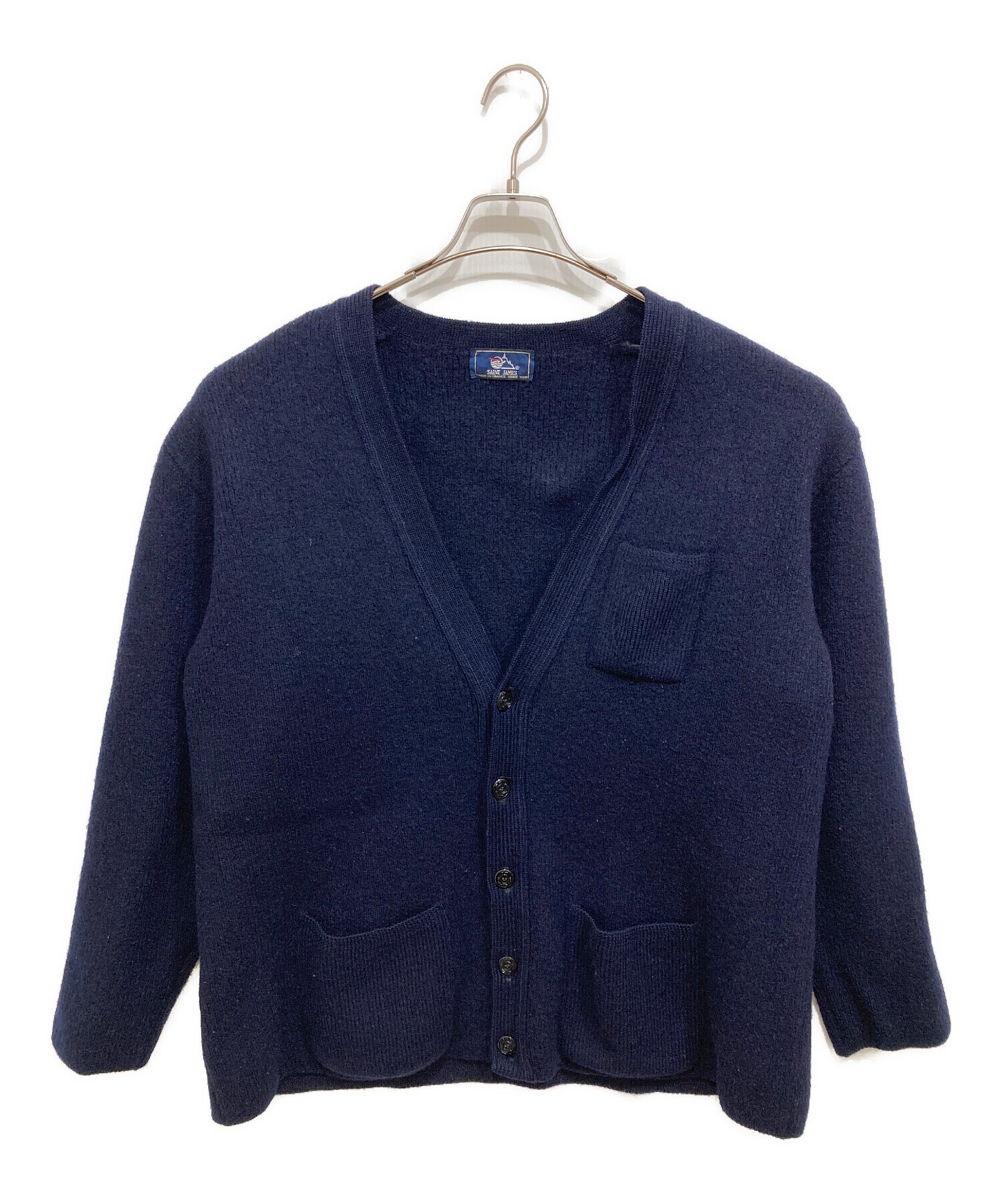 中古・古着通販】SAINT JAMES (セントジェームス) ニットジャケット 中古・古着通販】SAINT JAMES (セントジェームス) ニットジャケット